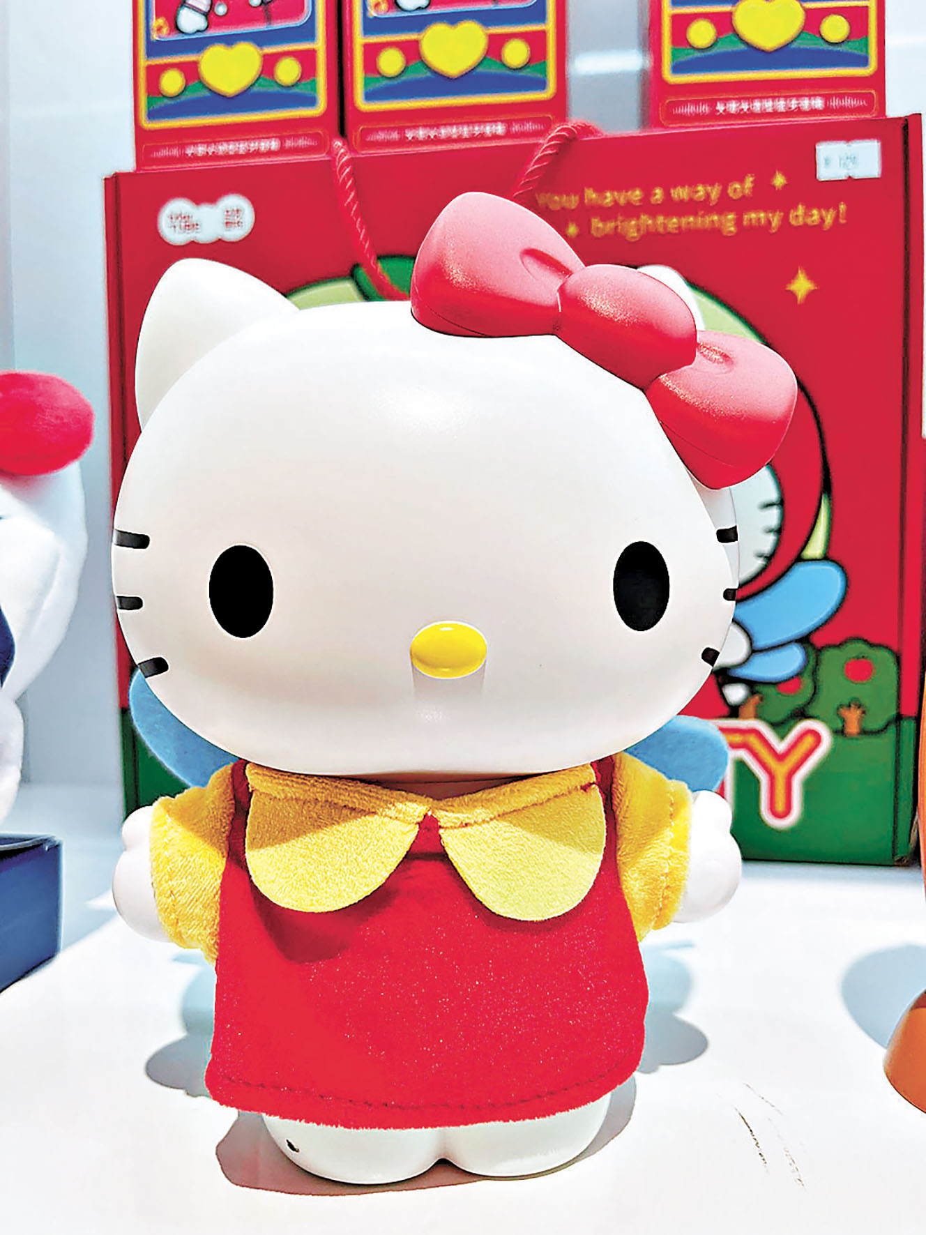 ■HELLO KITTY藍芽喇叭僅賣¥199。