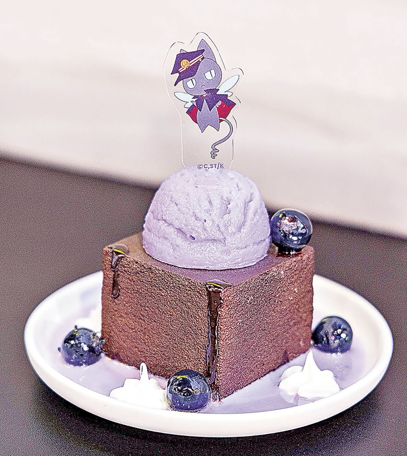 ■雪比香芋布朗尼蛋糕