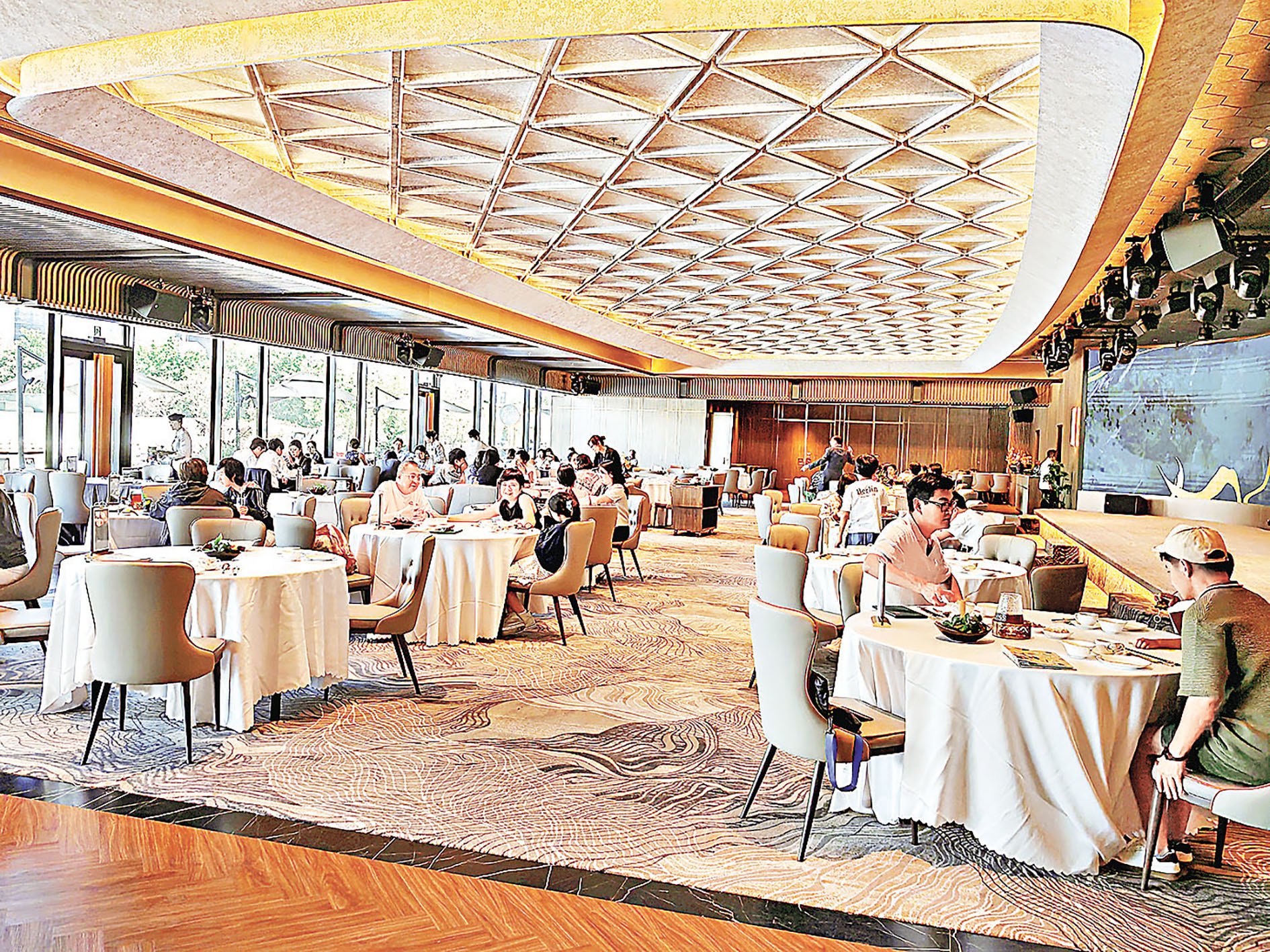 ■富臨集團設於M+博物館的新派中菜館「璞」。