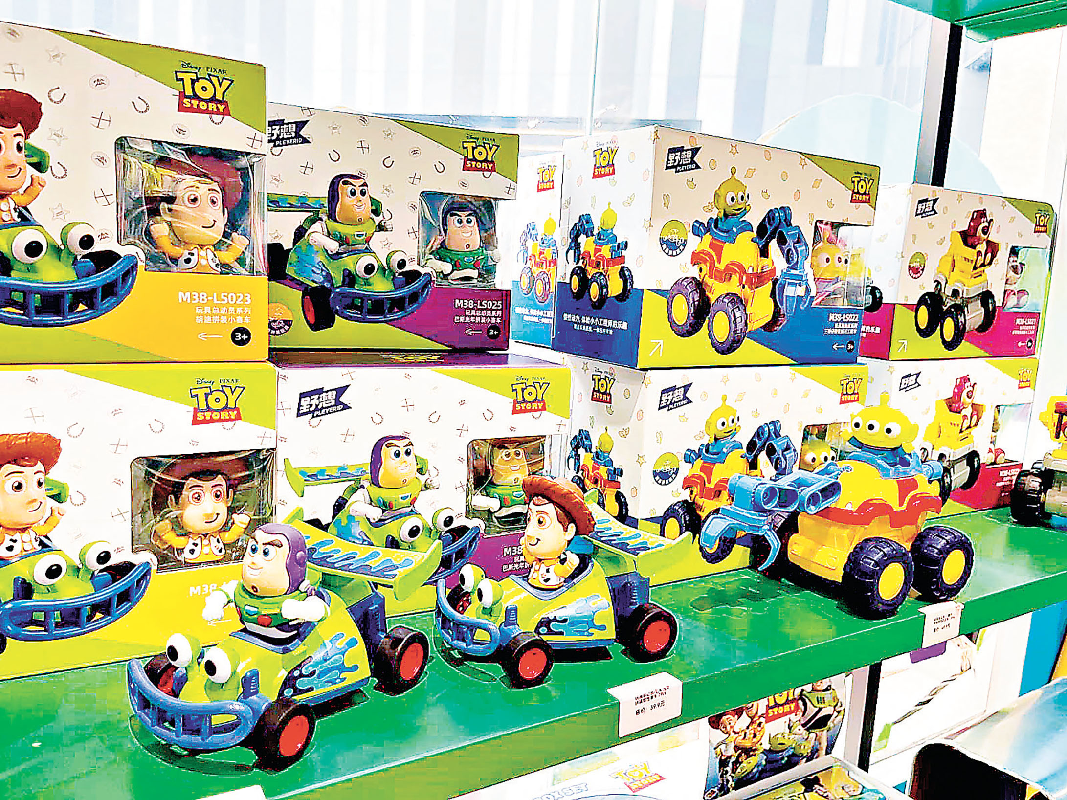 ■快閃店內有多款《反斗奇兵》玩具招呼小朋友。