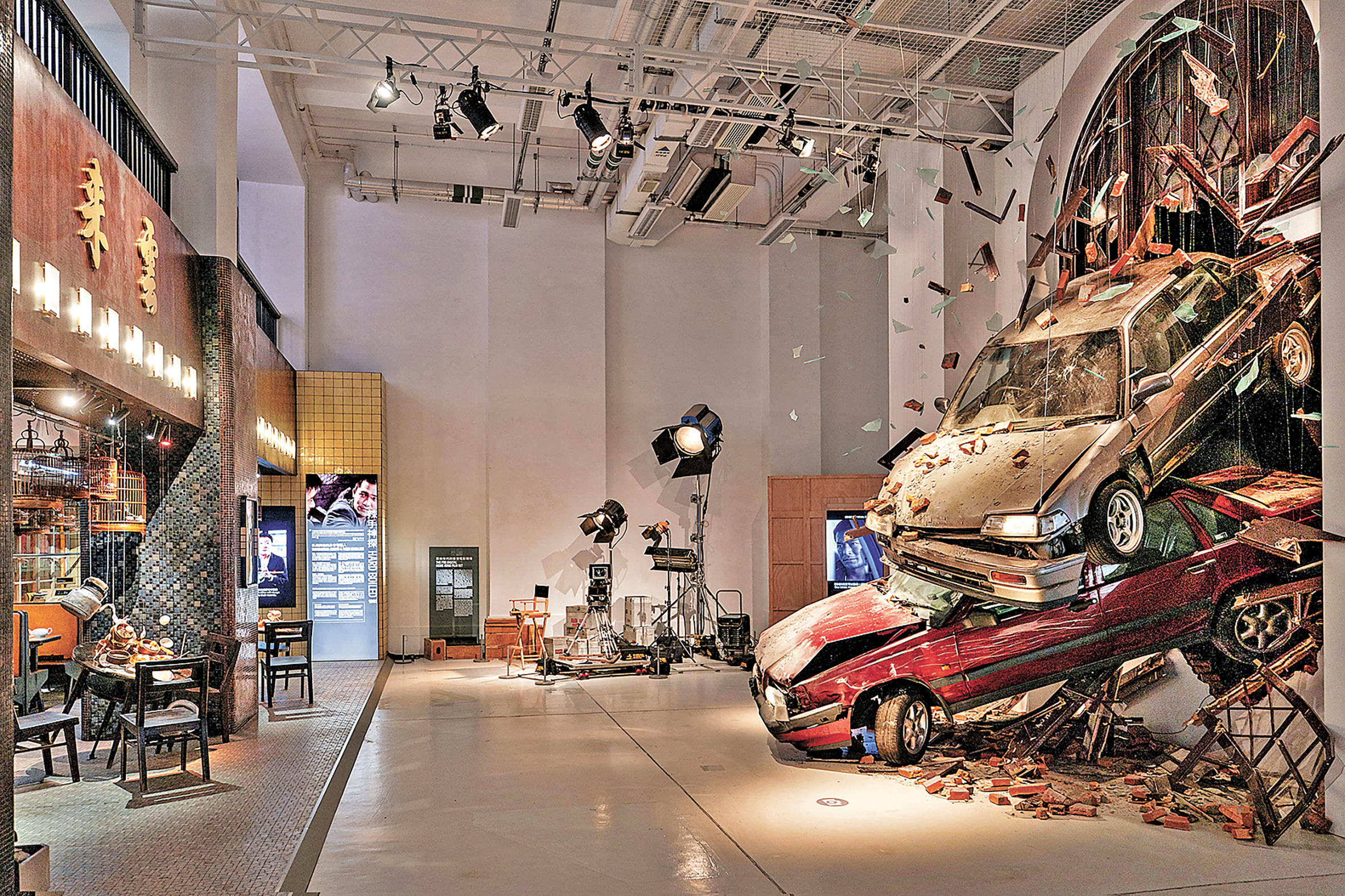 ■第八幕「橫掃片場」震撼的視覺效果。