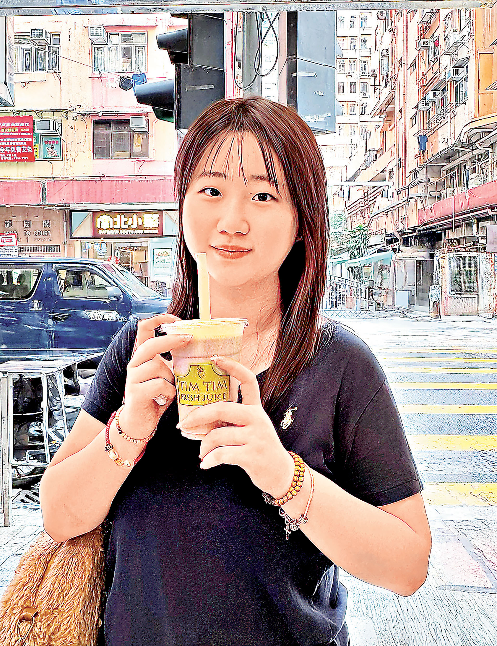 ■酸甜冰涼的「踏雪尋梅」令人在炎炎夏日身心涼爽。