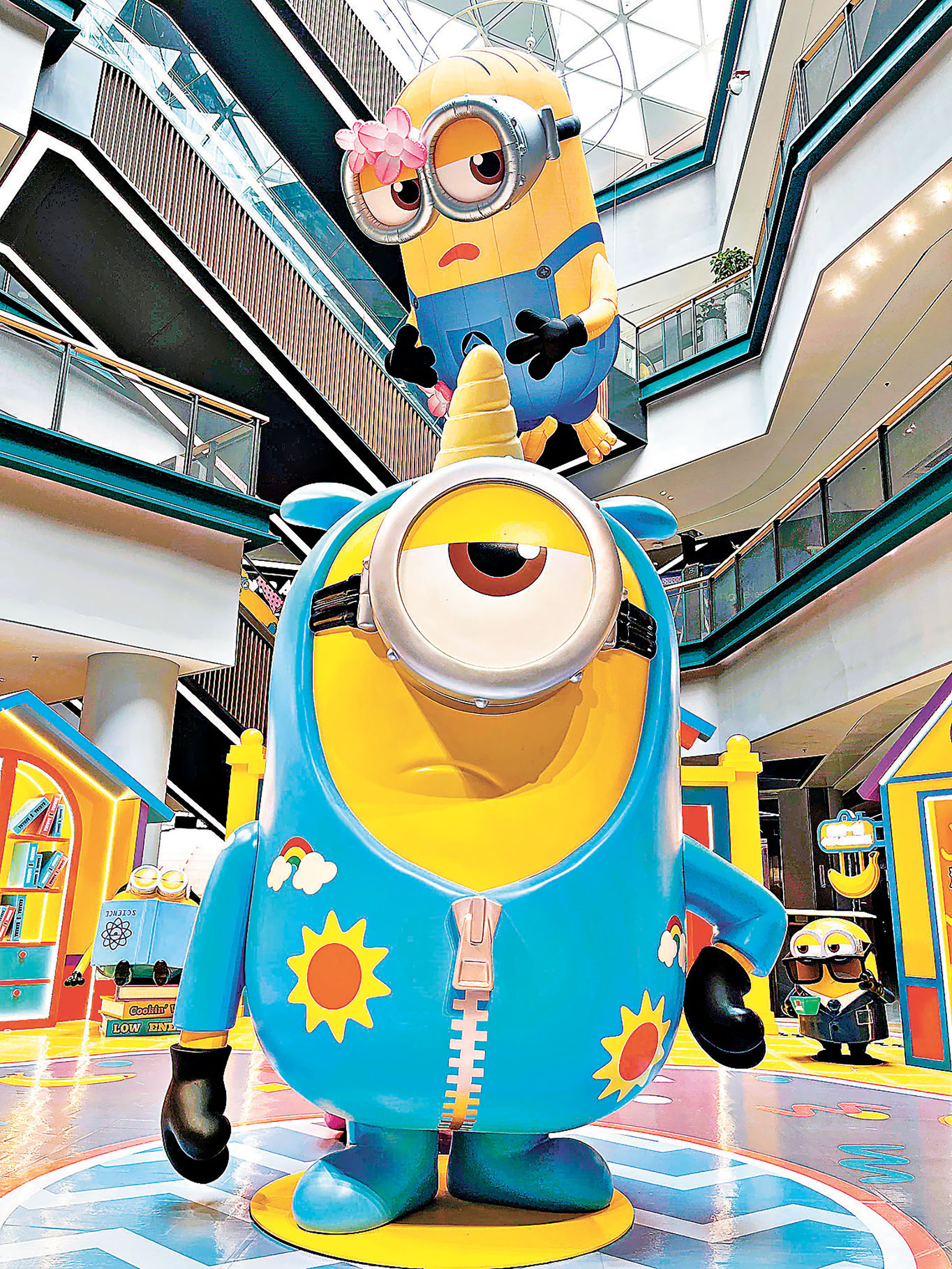 ■深圳首個Minions主題展，成為北上港客新蒲點。