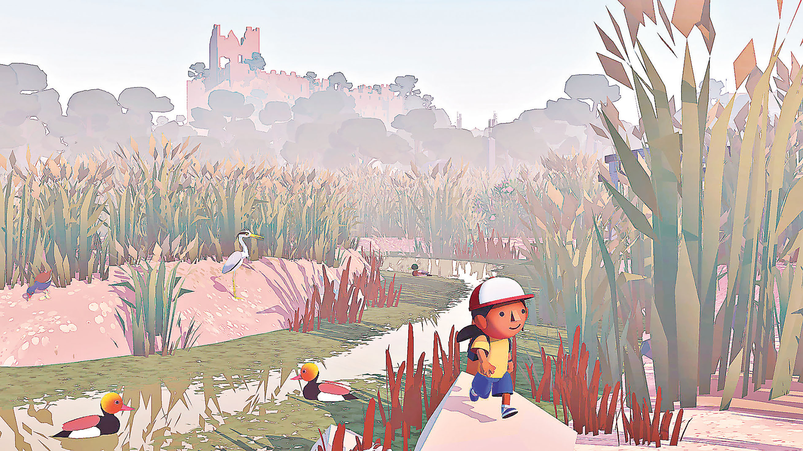 ■島上的自然保護區。