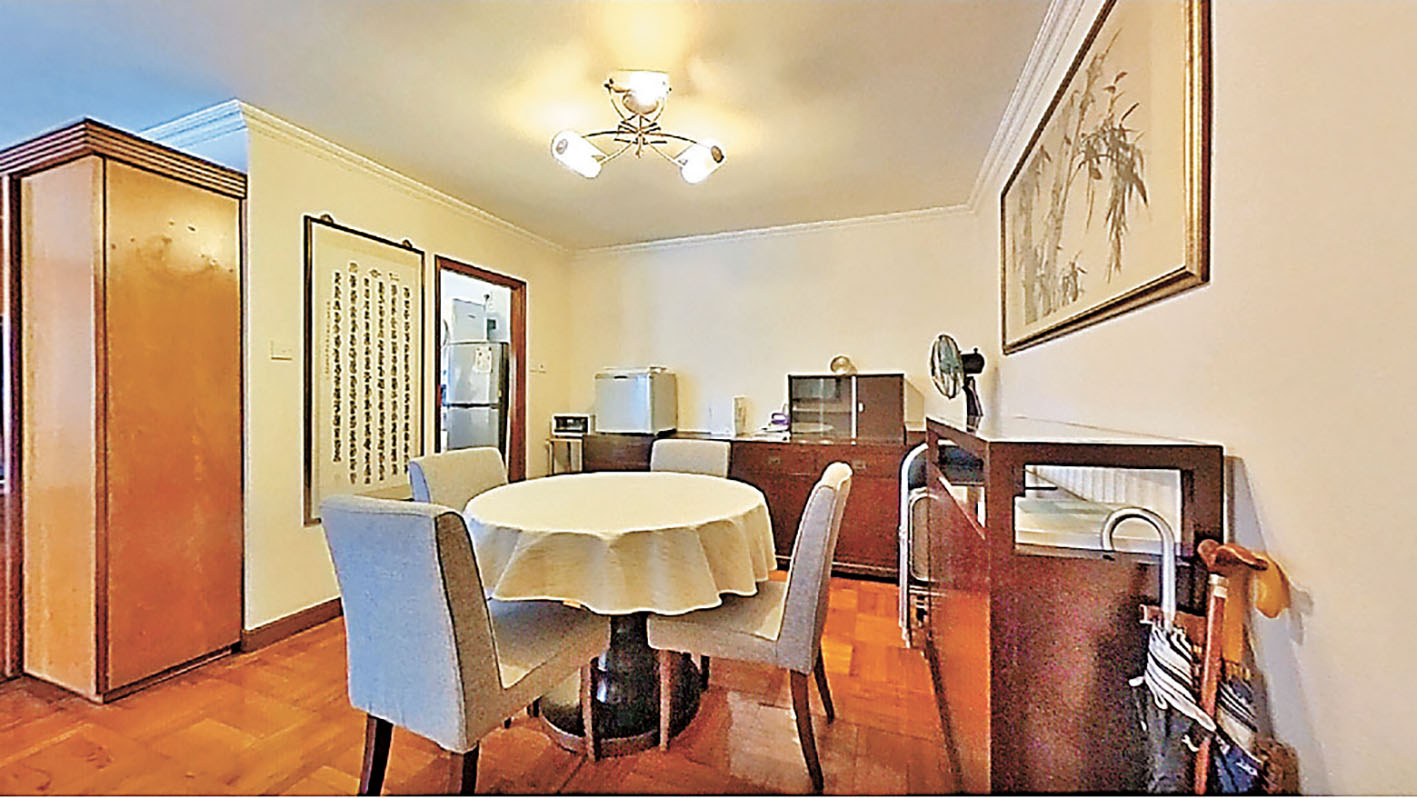 ■飯廳可放得落四人飯桌及收納櫃。