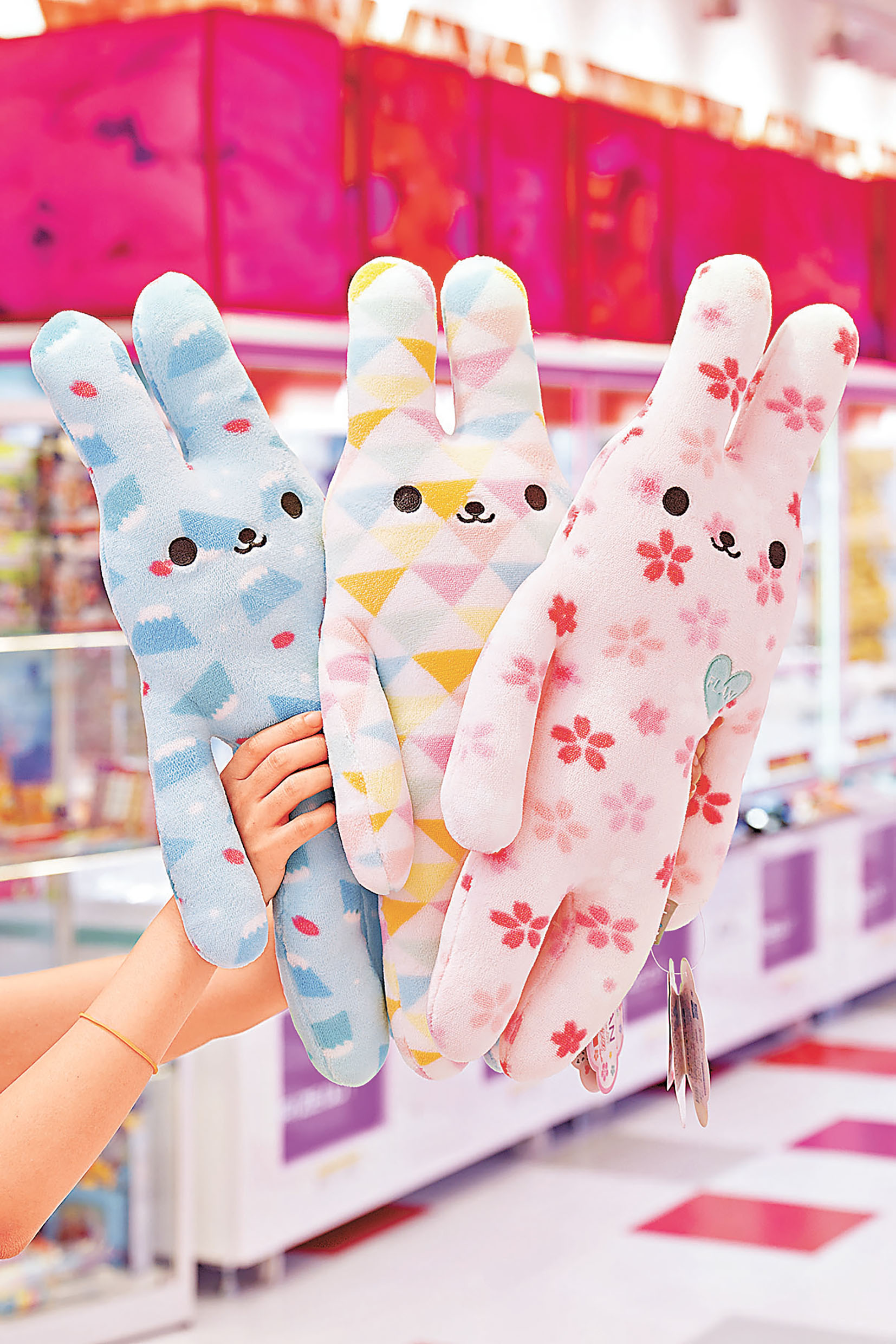 ■三款限定的FLAN公仔