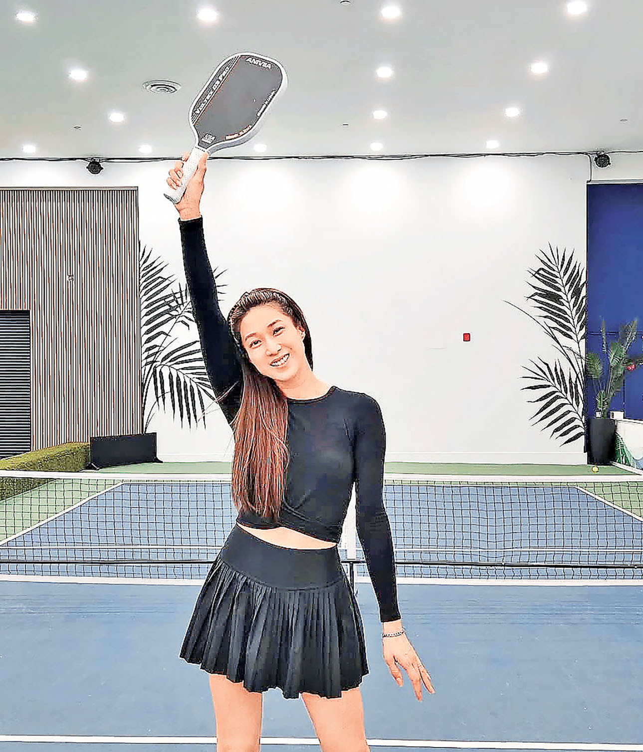 ■鍾嘉欣愛上匹克球。 鍾嘉欣Ig