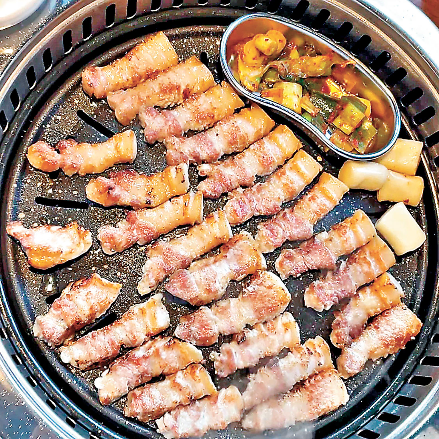 ■釜山烤牛肉十分講究。