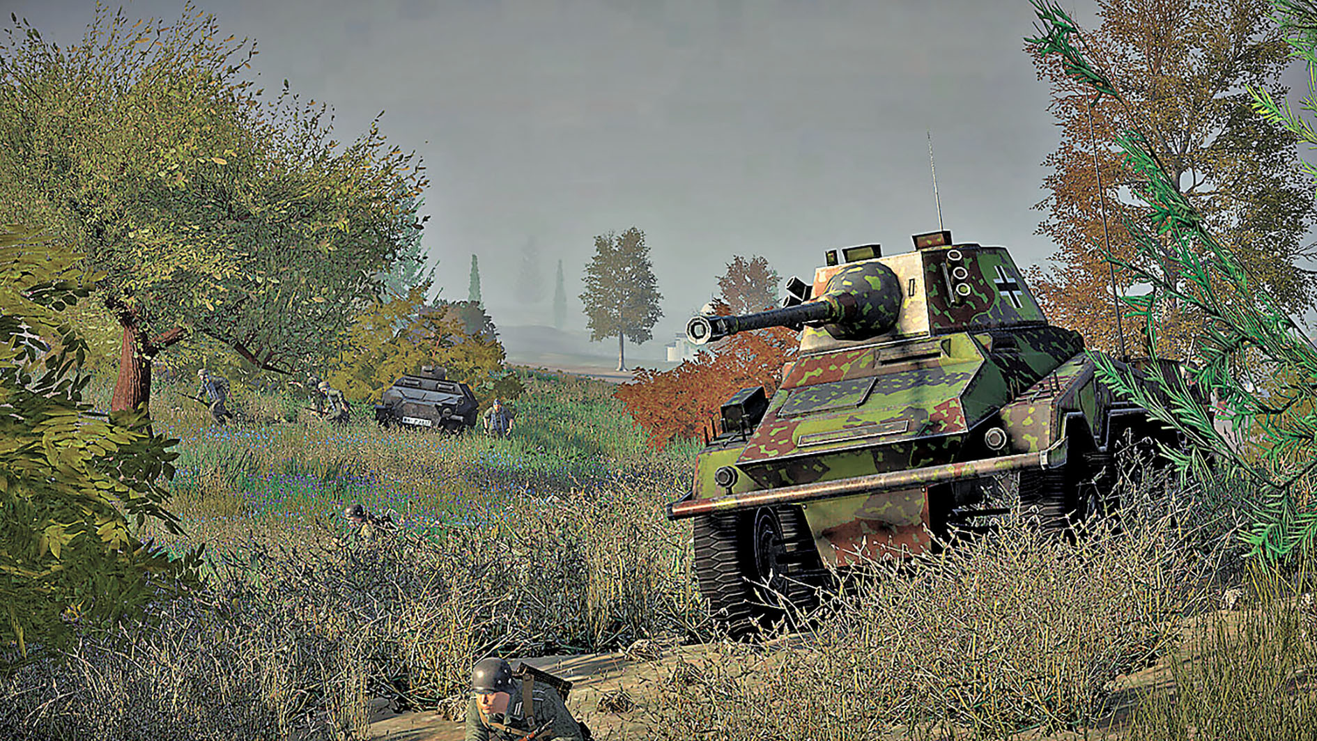 ■迷彩坦克細節滿滿