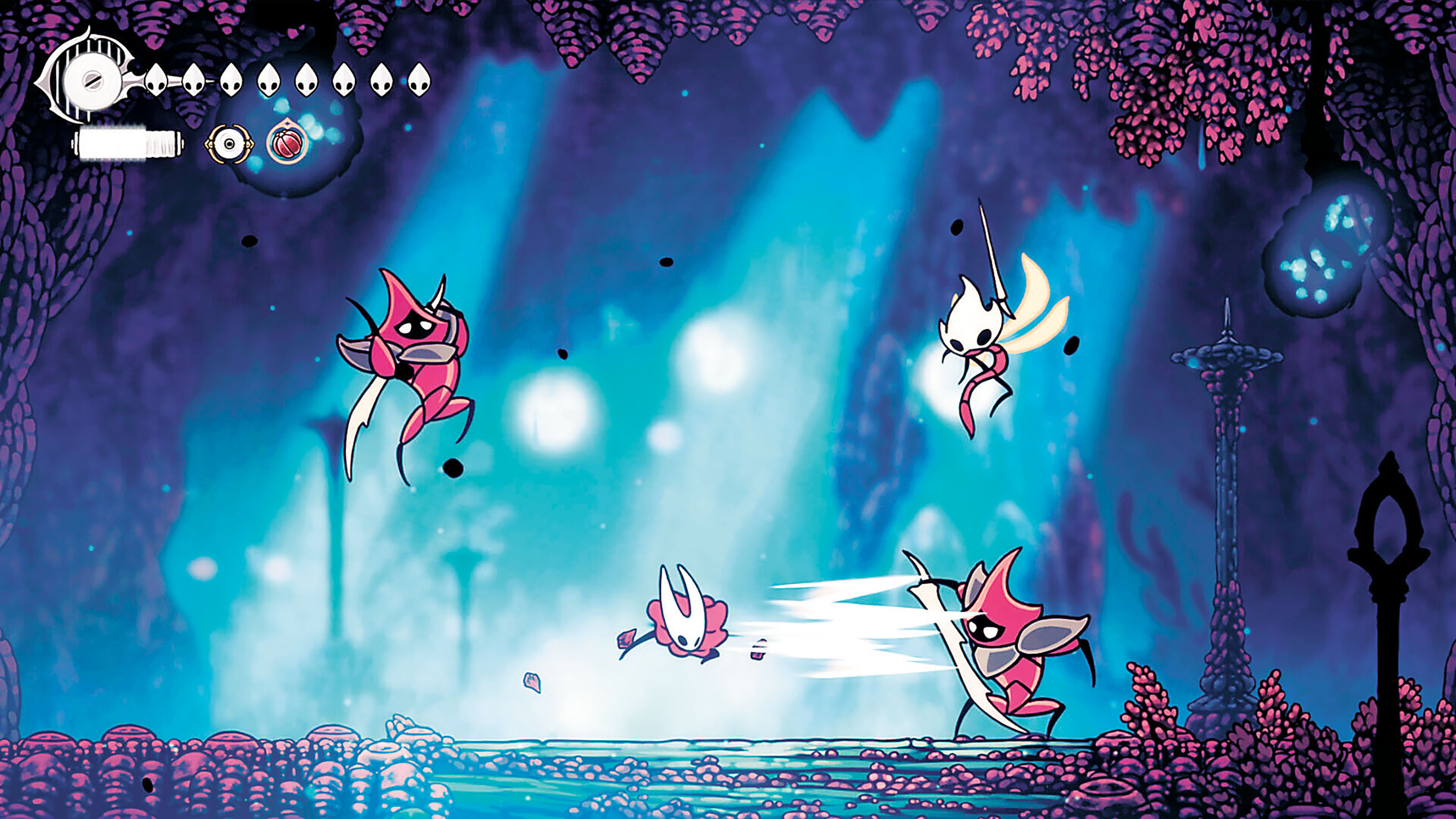 ■使用針線進行攻擊。