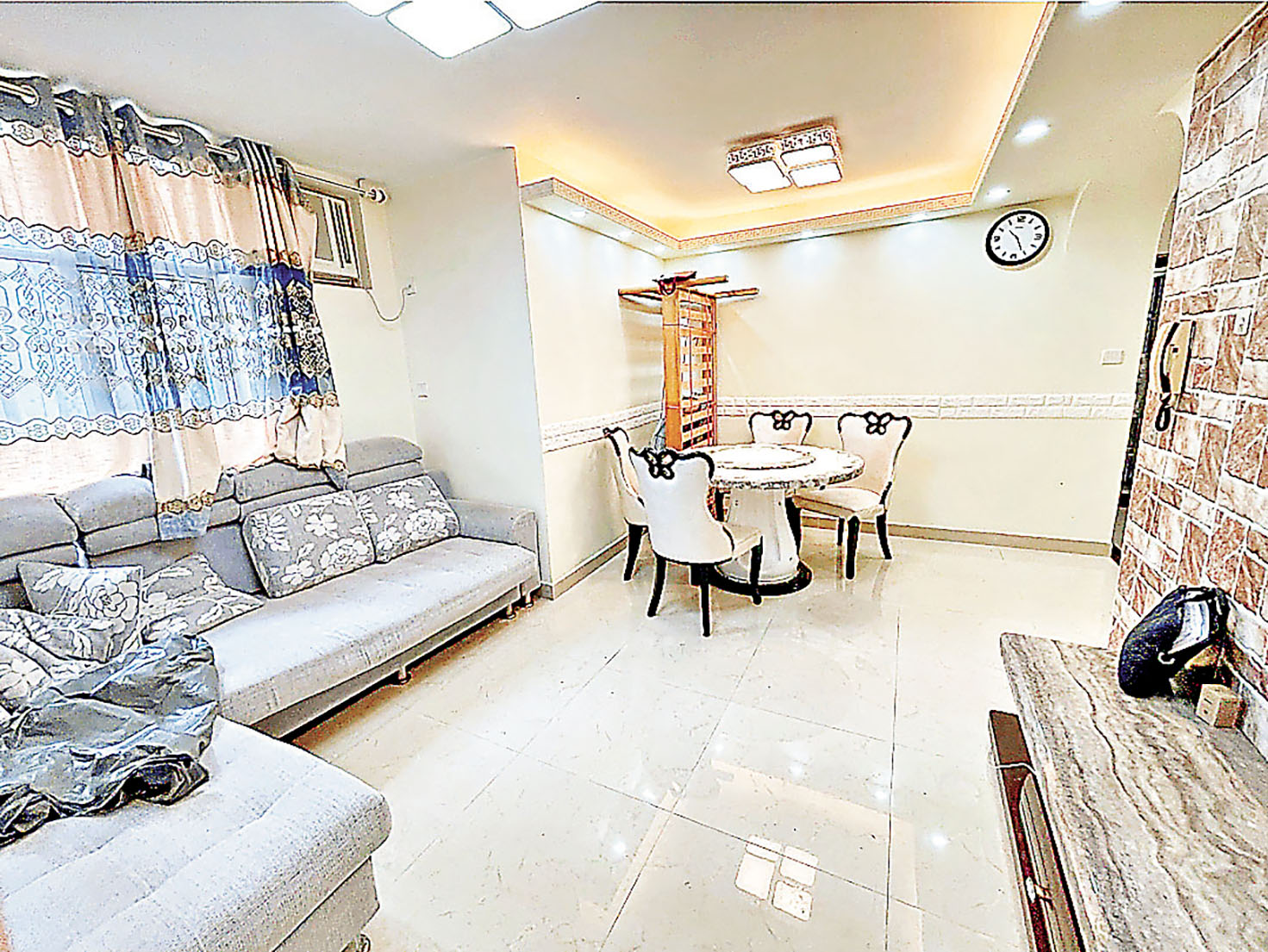 ■鑽石形大廳可擺放大型傢俬。