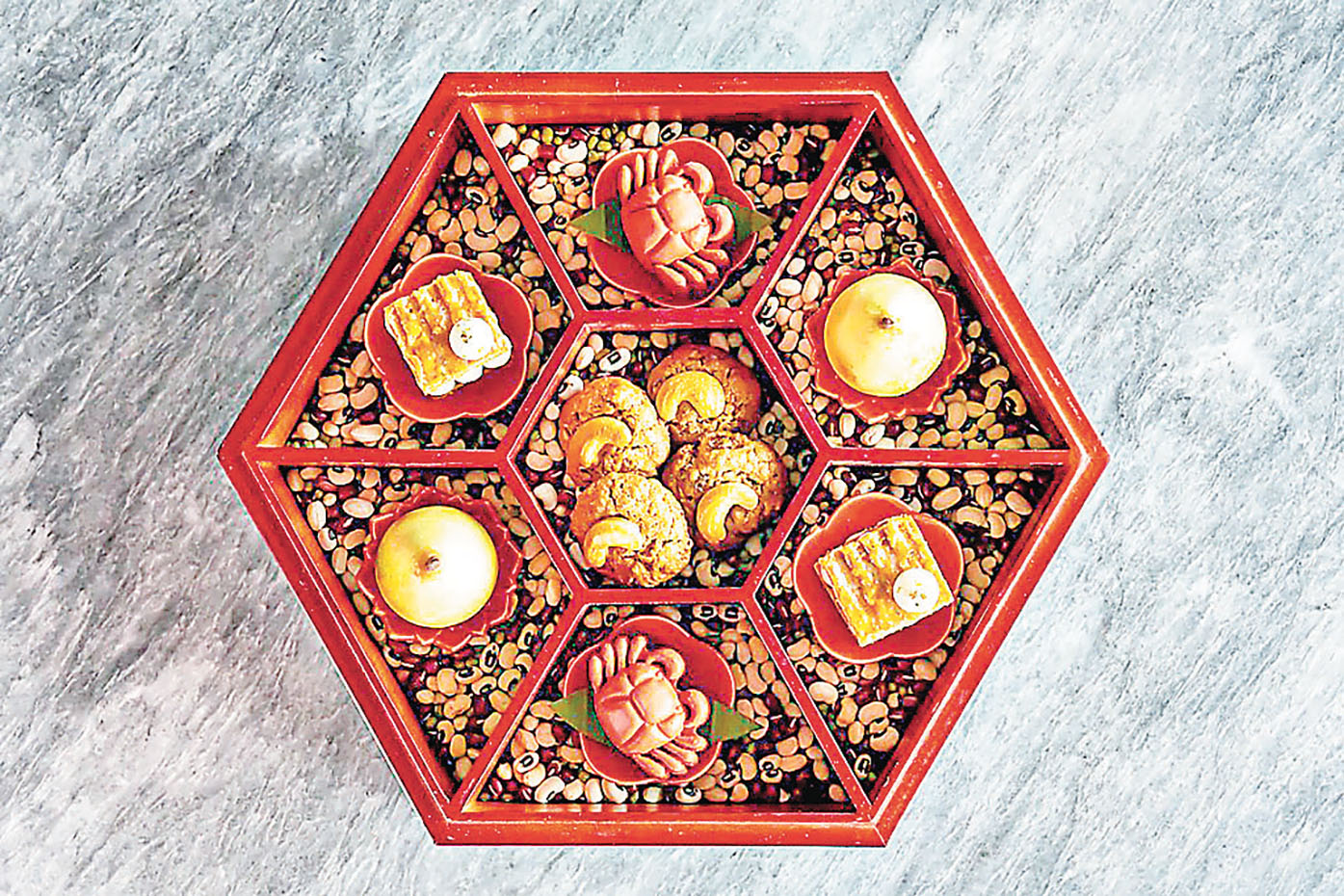 ■嘗盡以蟹入饌的精緻茶點。