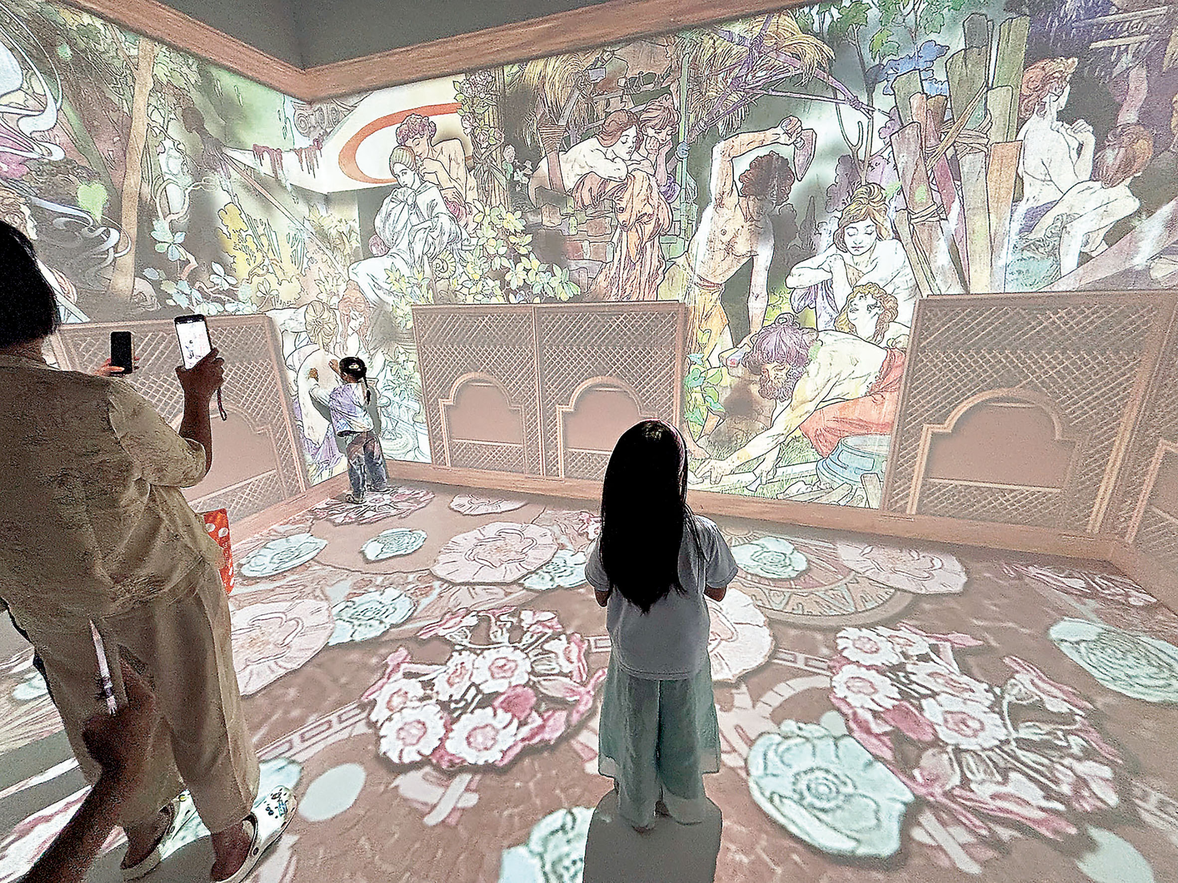 ■互動光影小屋，影出藝術大片。