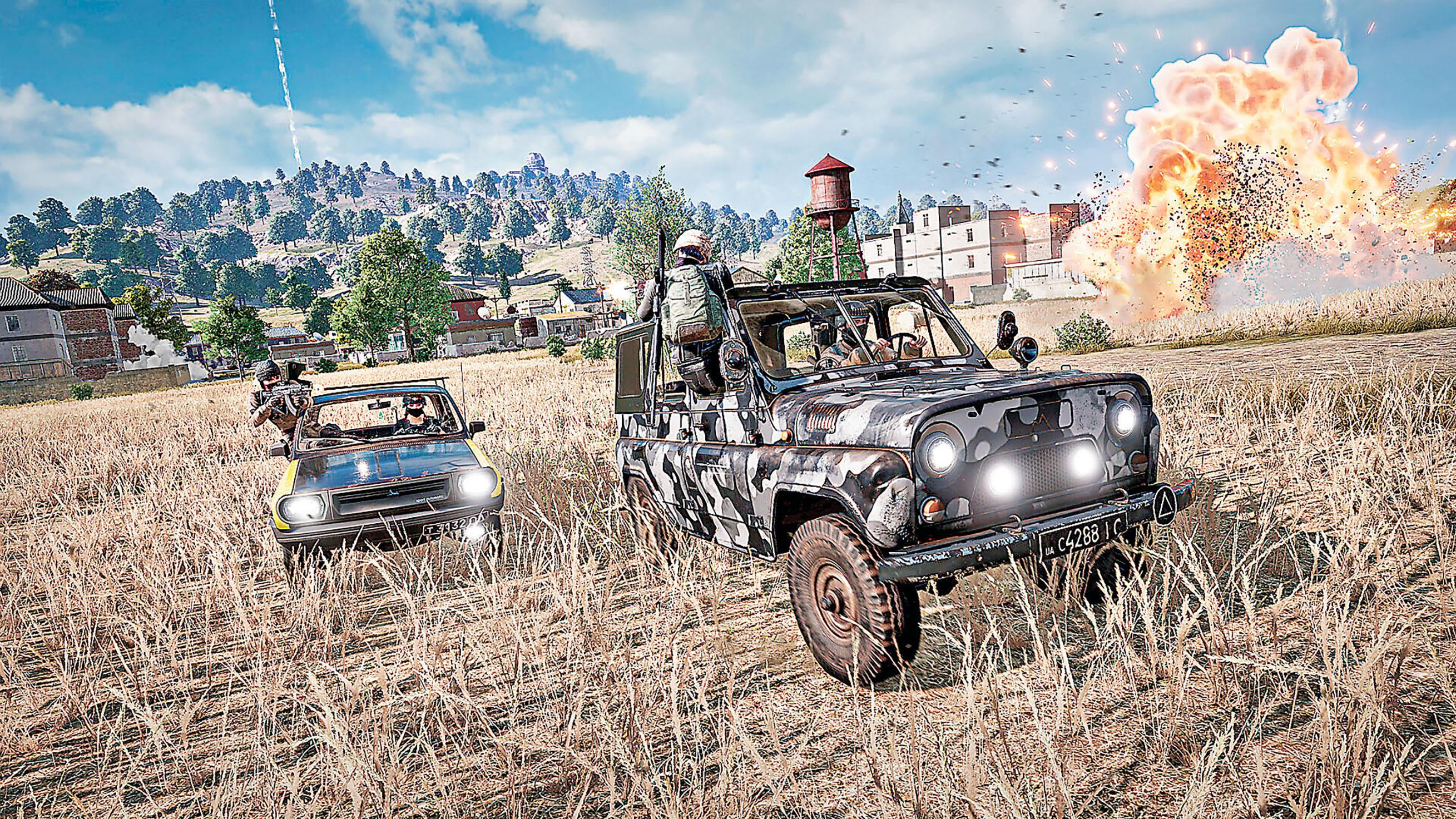 ■《絕地求生》遊戲畫面。