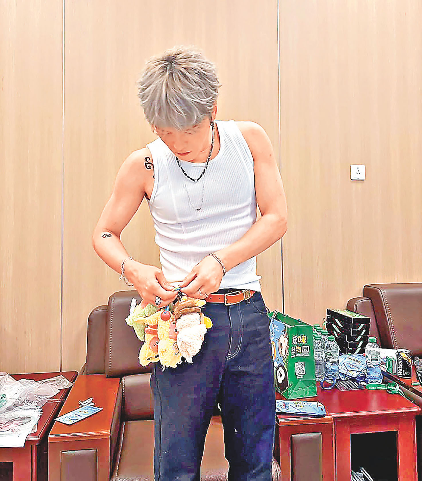 ■韓星金在中也鍾意「星星人」。