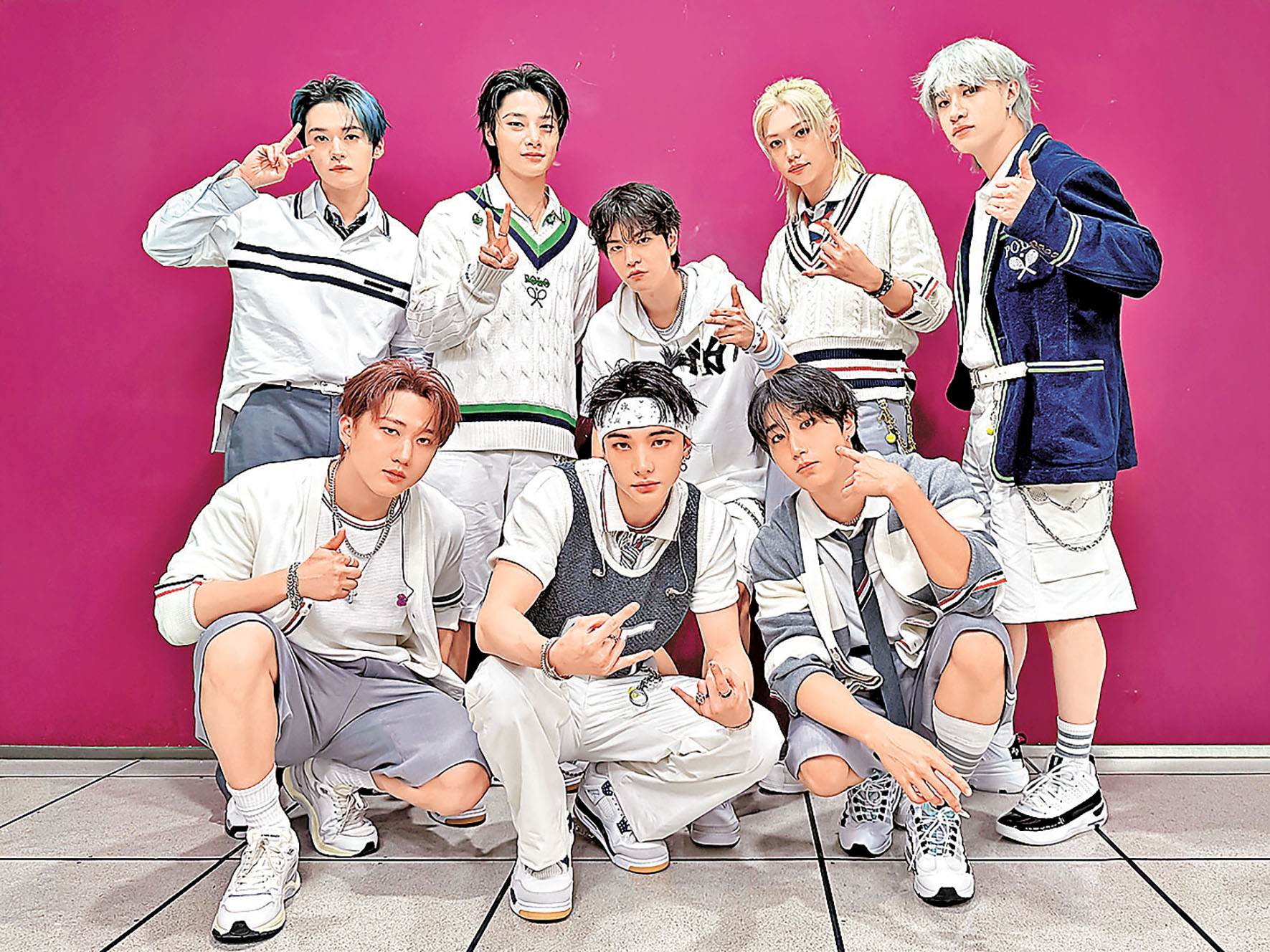 ■Stray Kids在韓國人氣標青。