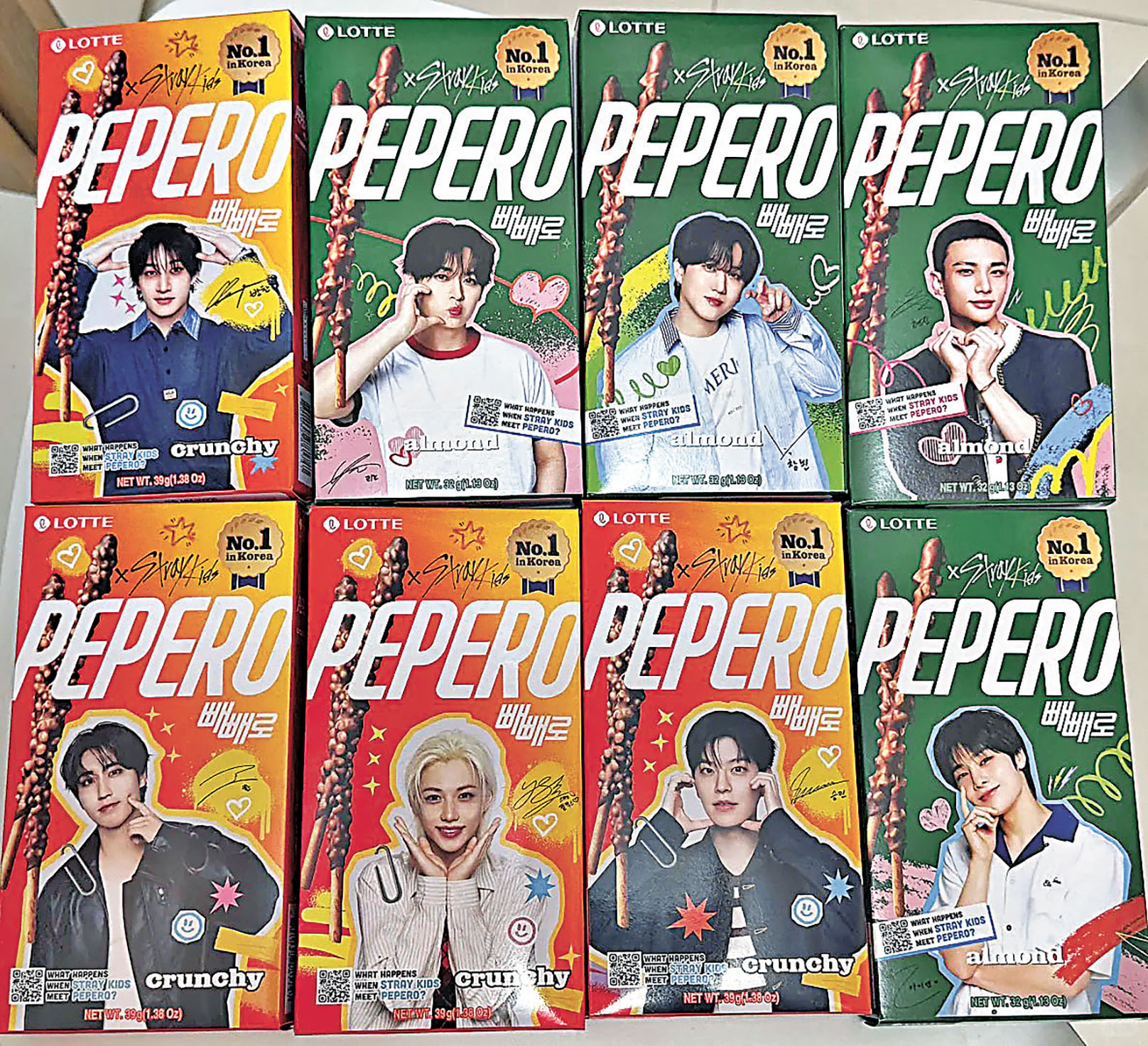 ■PEPERO餅乾在韓國好出名。