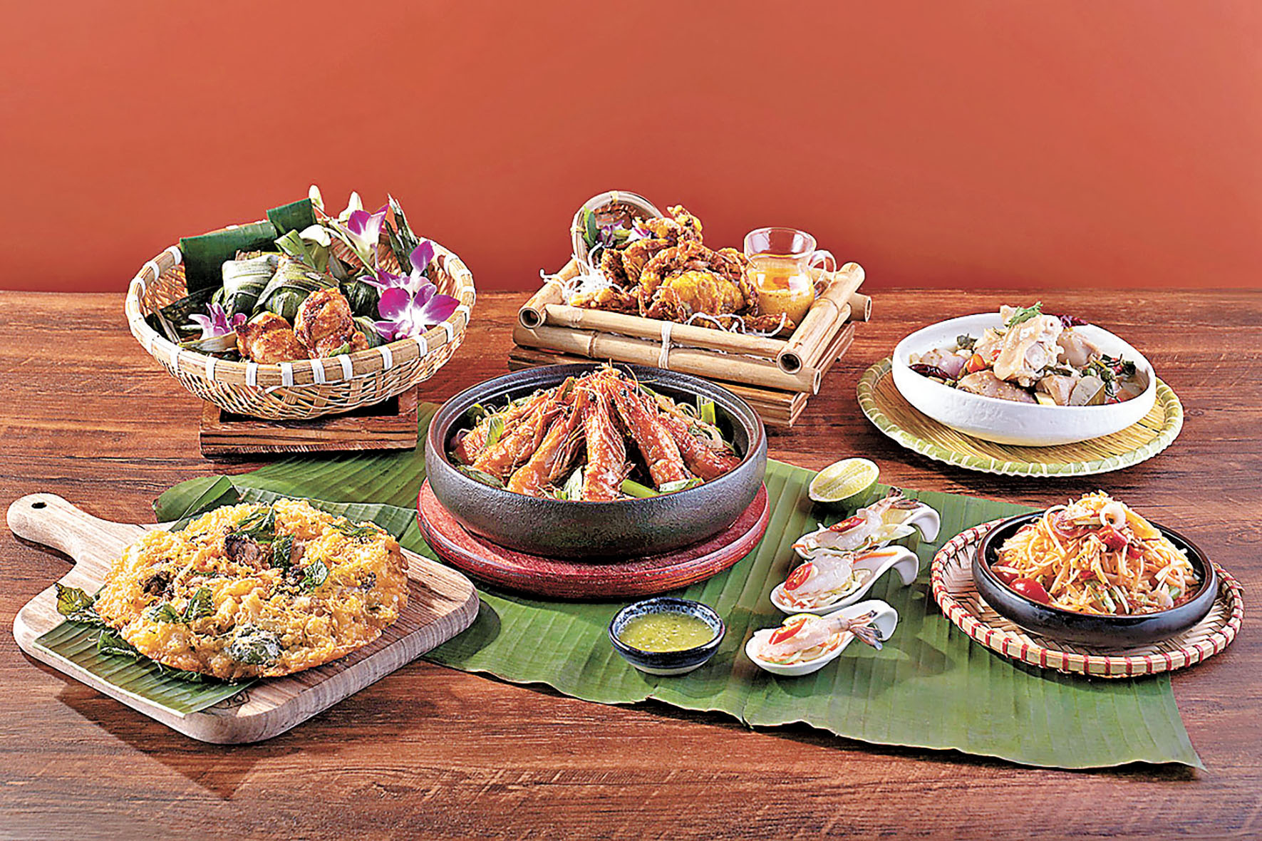 ■一系列泰國佳餚及地道滋味。