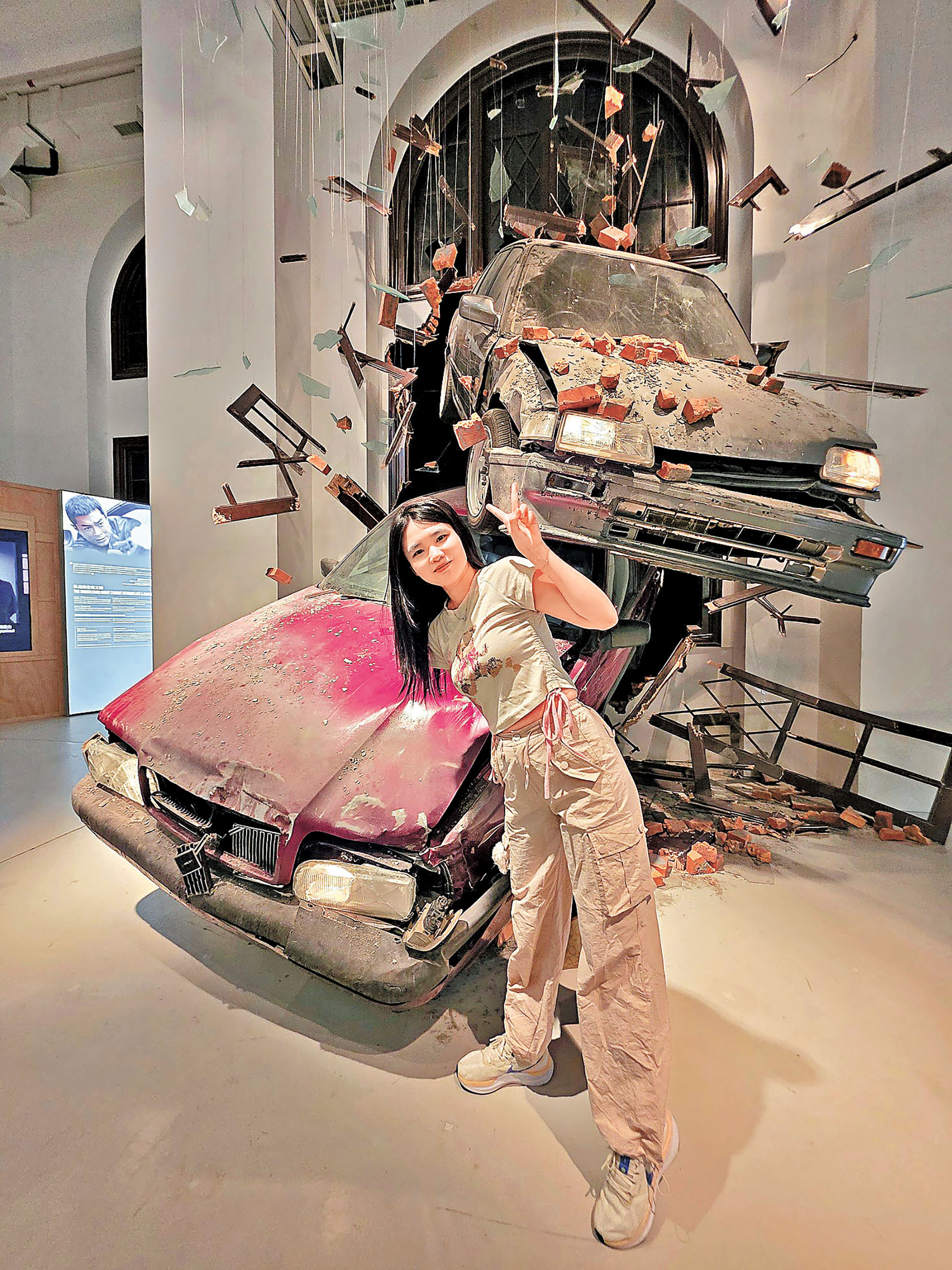 ■刺激追車場景。