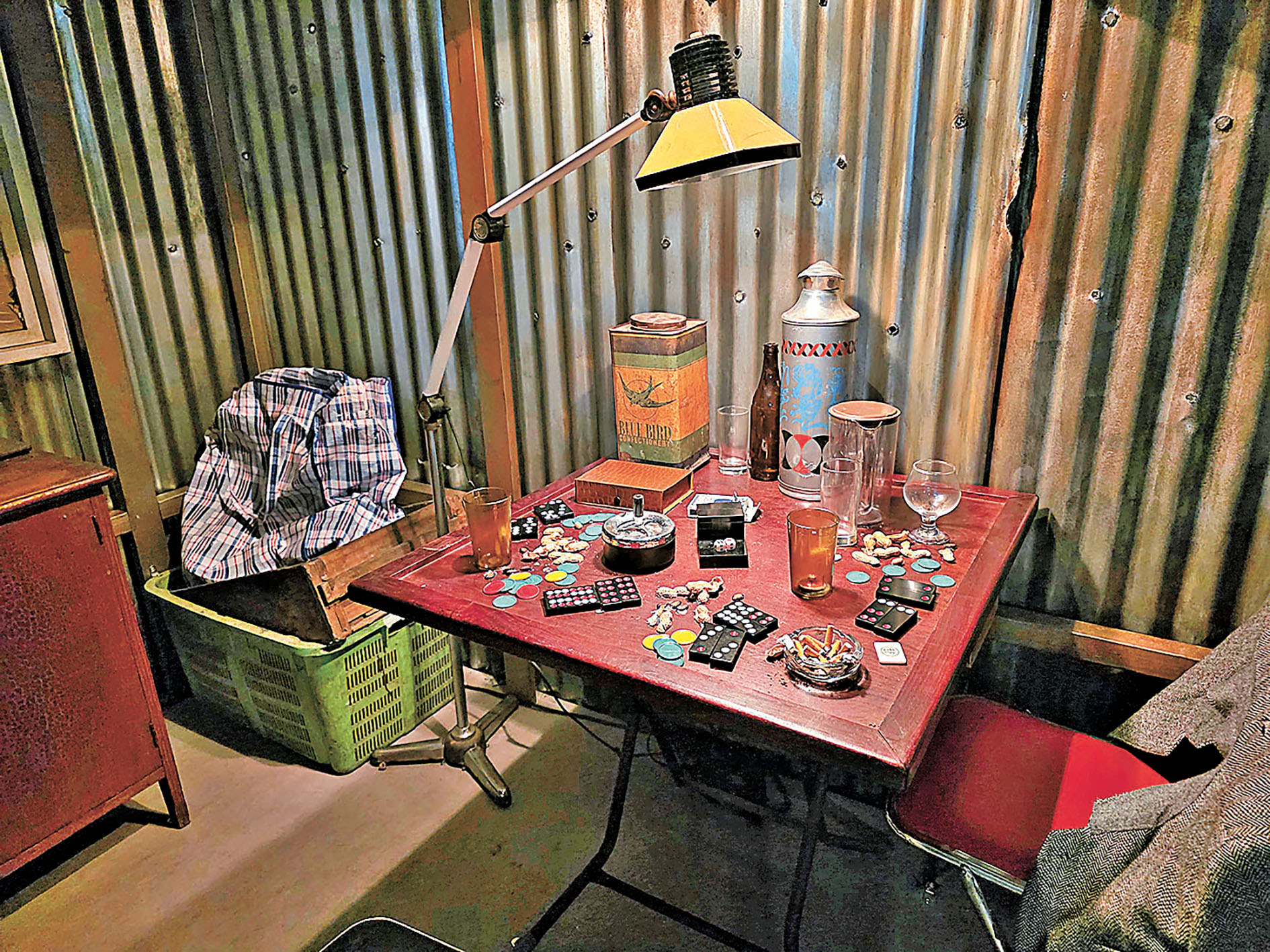 ■道具布置很用心。