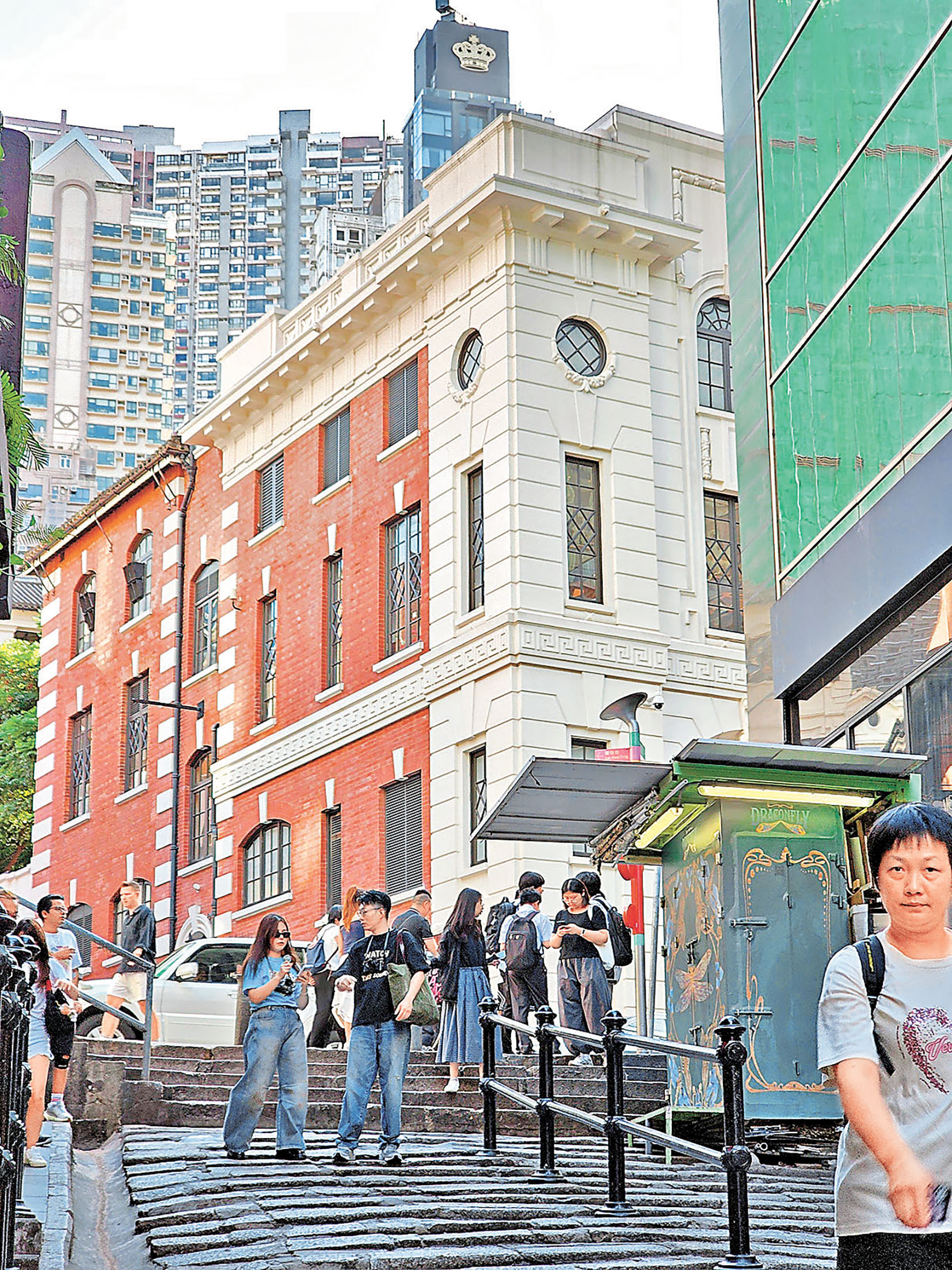 ■大館建築很適合打卡。