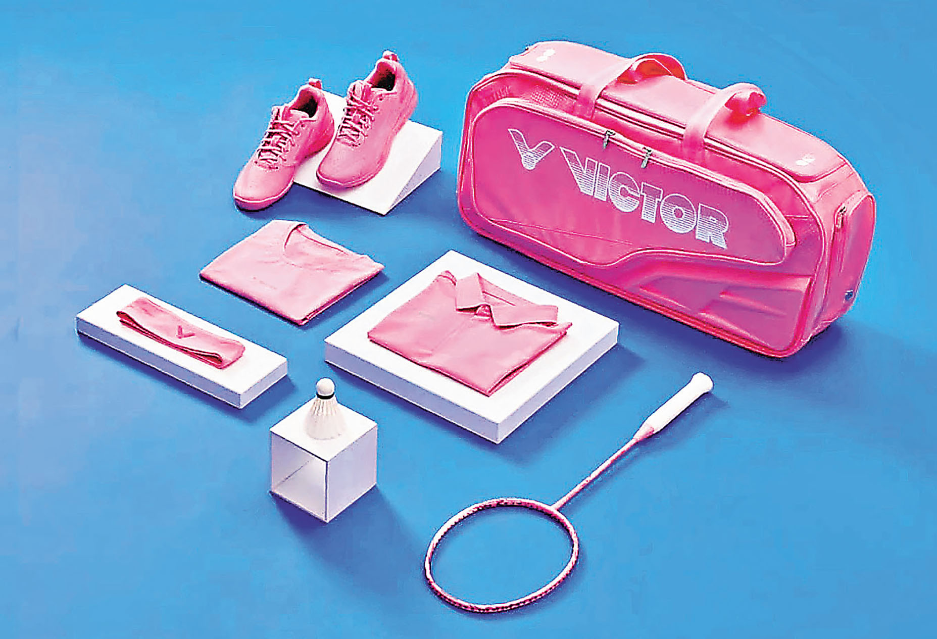 ■VICTOR的「膠囊系列」顏色夠搶眼。