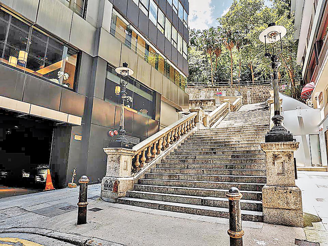 ■中環都爹利街有歷史特色。