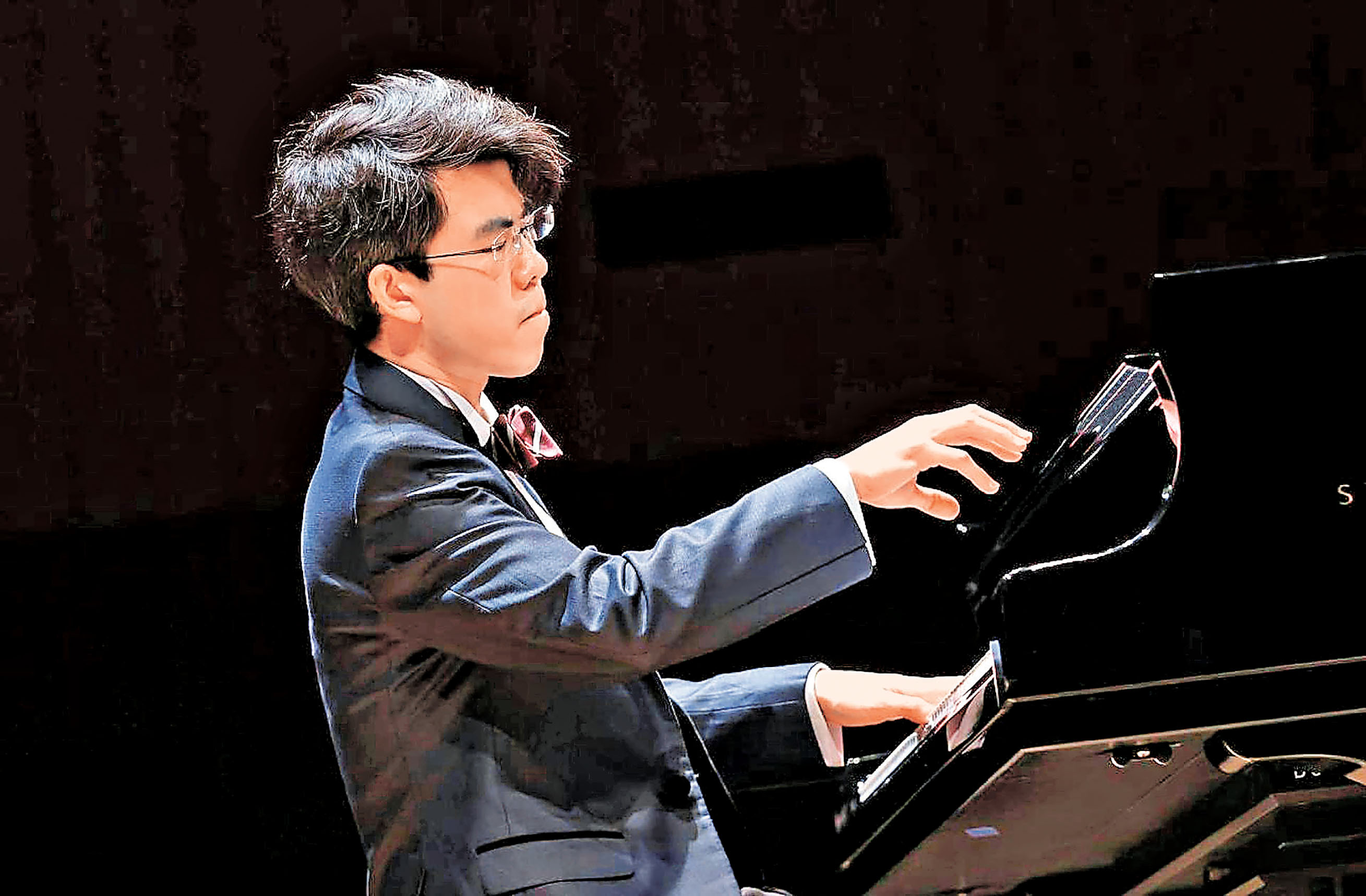 ■沈靖韜今年在范·克萊本國際鋼琴比賽榮獲冠軍。