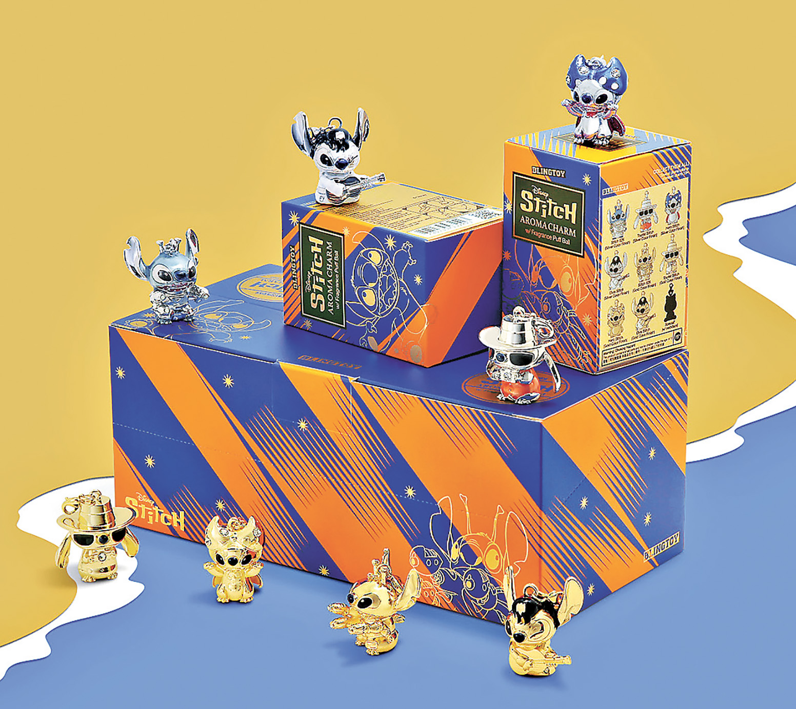 ■Disney史迪仔香薰吊飾盲盒系列