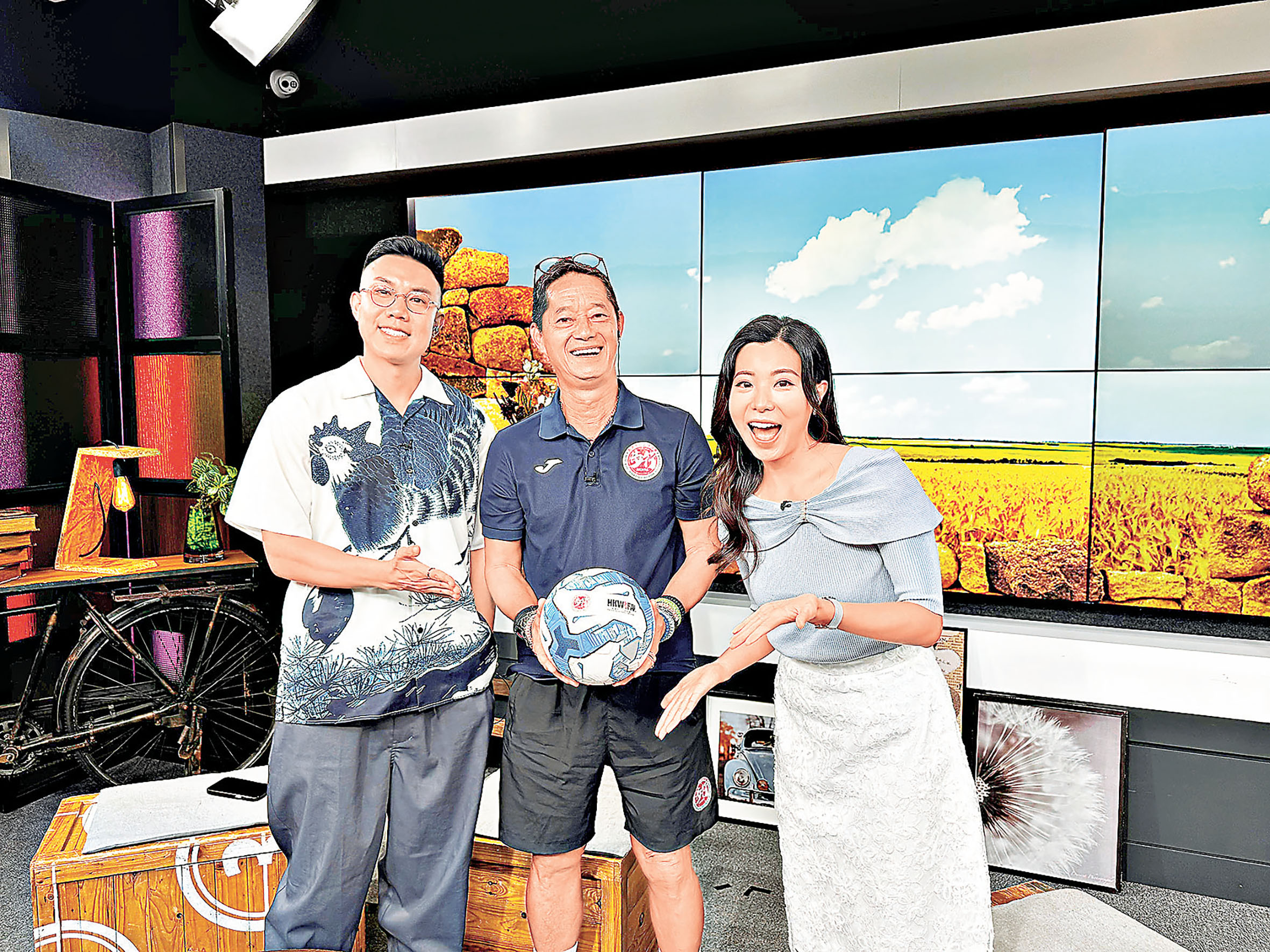 ■以不同渠道推廣步行足球。