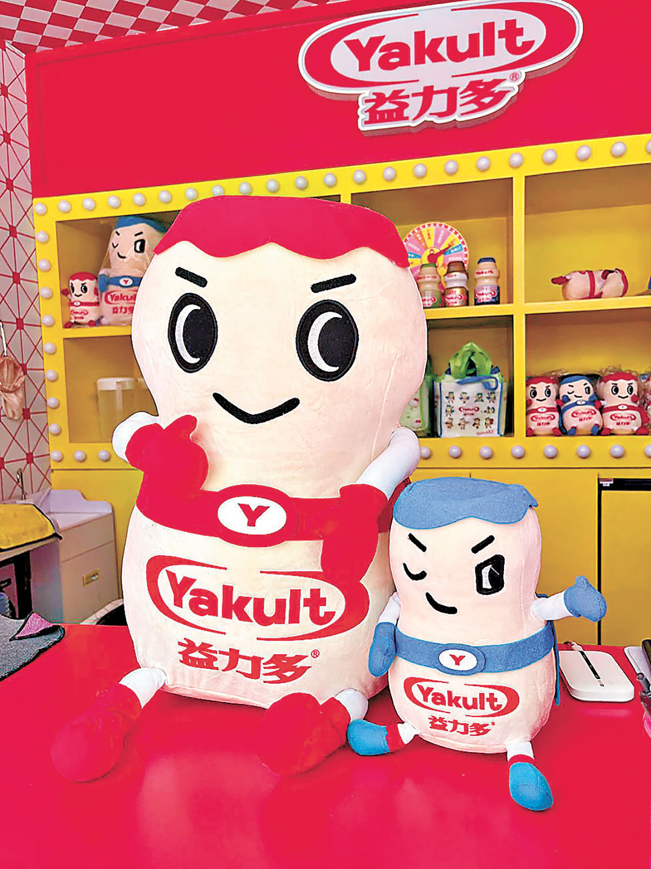 ■大小益力多勇士表情趣怪，等大家帶返屋企。