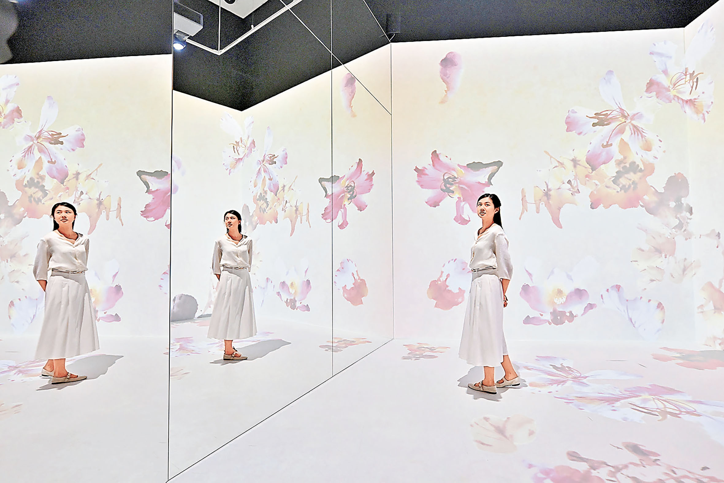 ■由蕭劍英設計的沉浸式多媒體展示區。