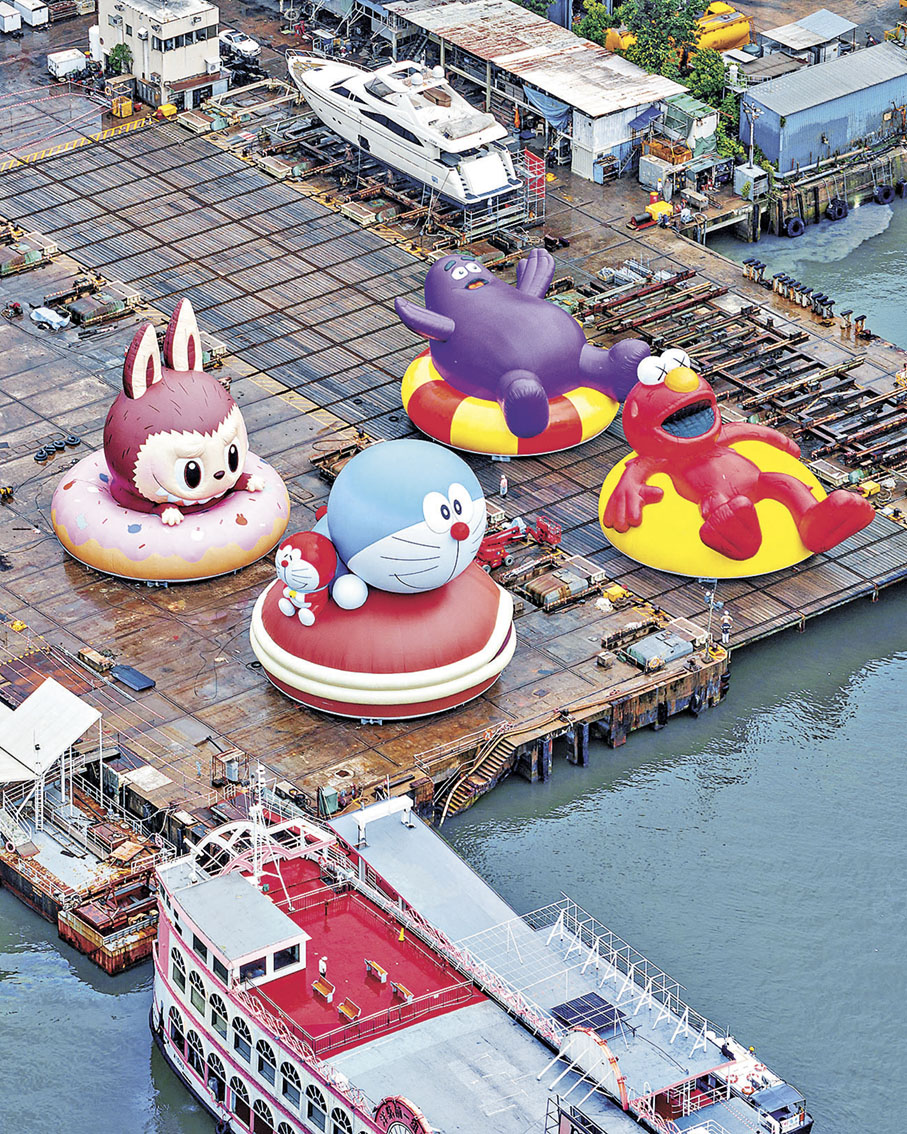 ■四大卡通IP亮相。