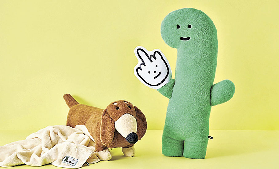 ■JOGUMAN公仔治癒又得意。