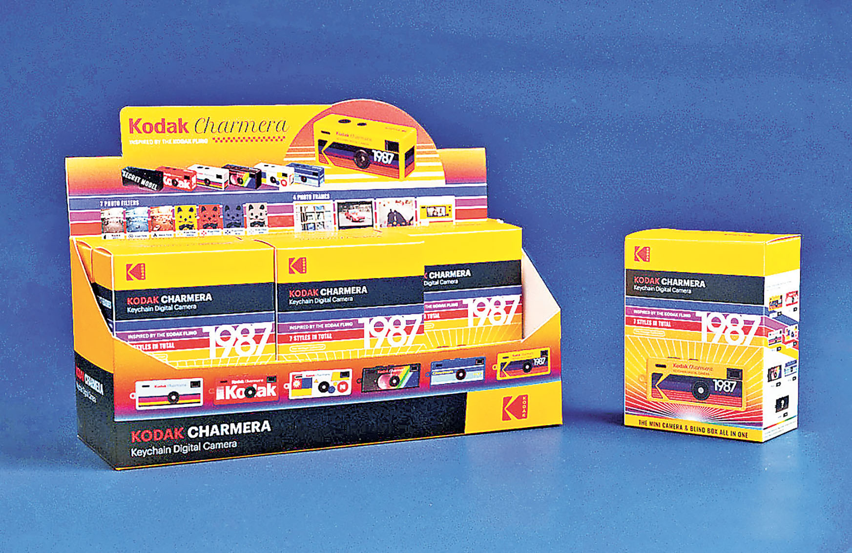 ■Kodak Charmera以盲盒形式發售。