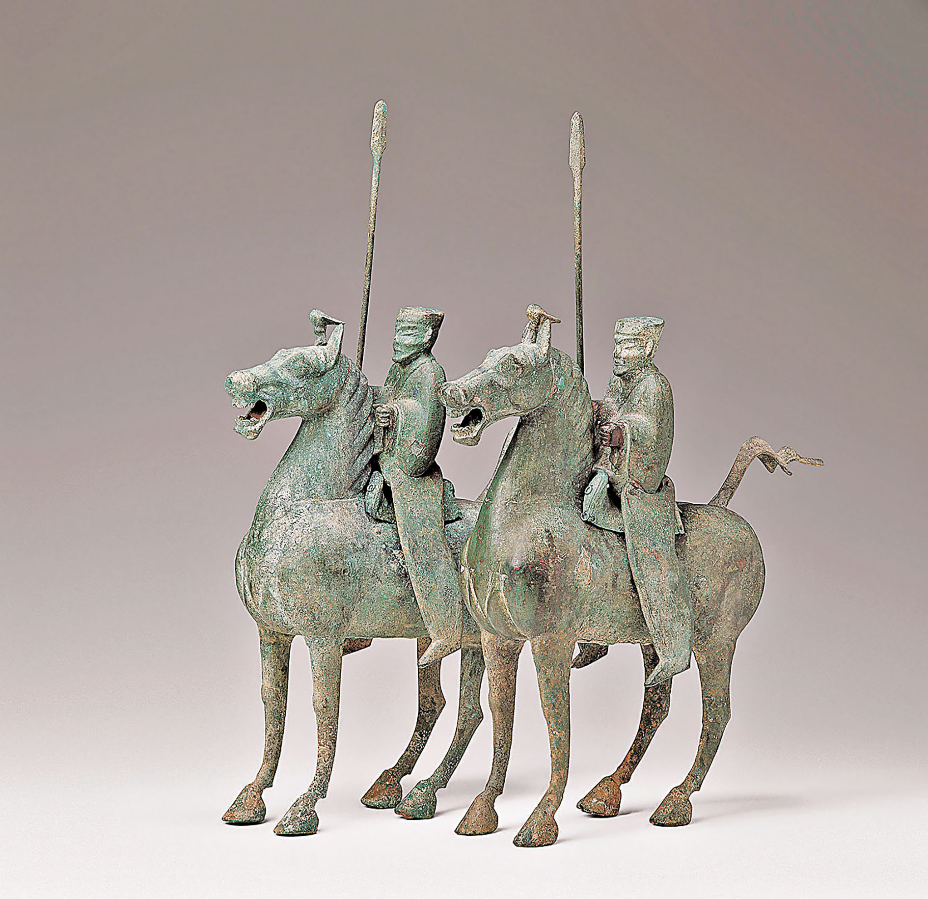 ■甘肅省博物館藏銅車馬儀仗俑隊