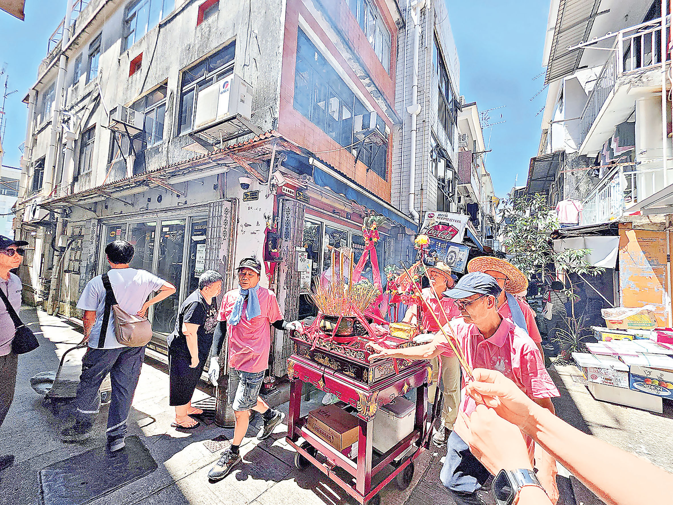 ■坪洲「禡行鄉」是島上傳統的節慶活動。