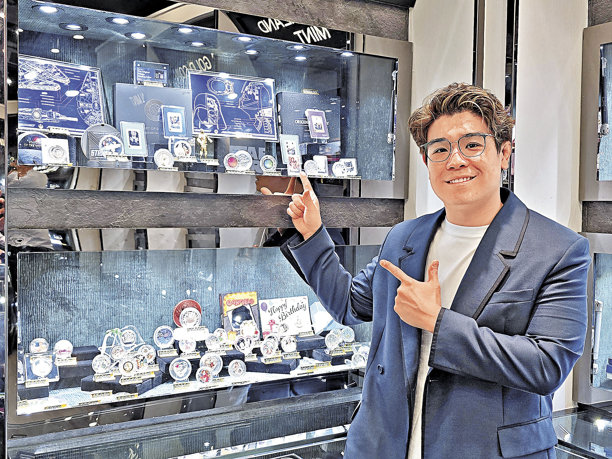 ■李俊亨指卡通金銀幣是金銀幣收藏入門好選擇。