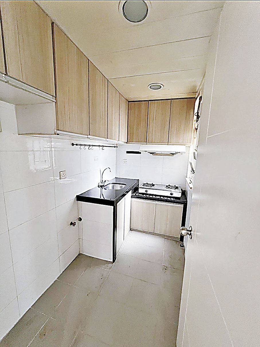 ■廚房空間大，廚櫃充足。