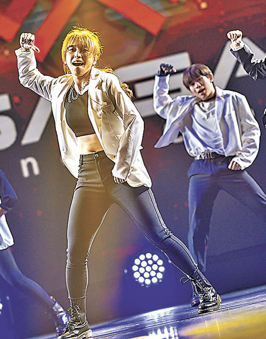 ■K-POP舞團帶來視覺盛宴。