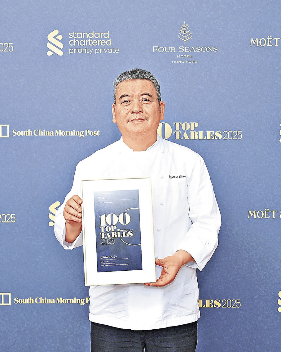 ■「紅棉」餐廳主廚邵德龍。