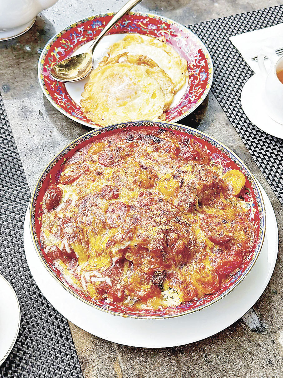 ■紅棉「招牌豬扒飯」。