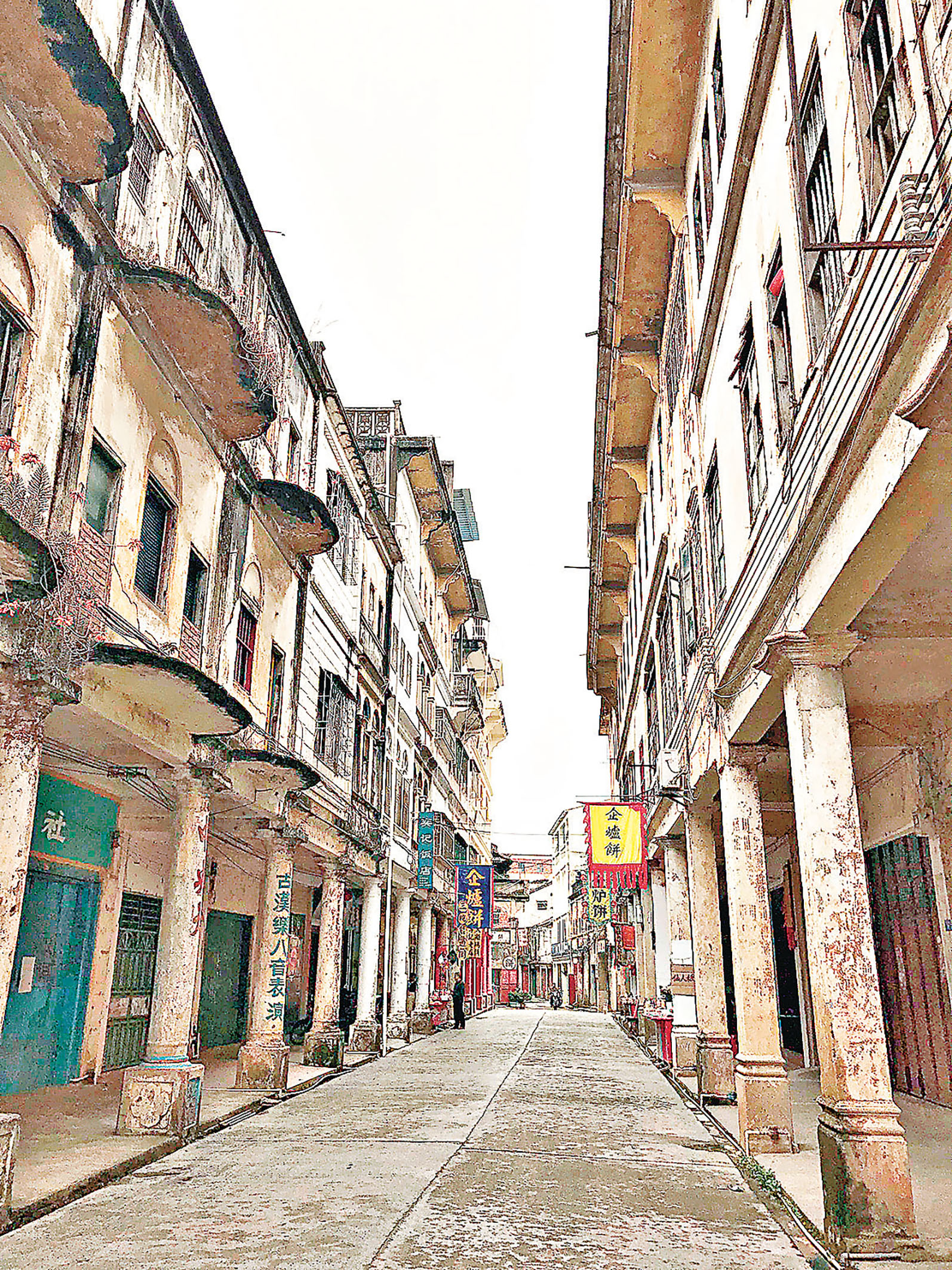 ■鬆口古鎮是粵東商貿重鎮，也是明末開始客家人出南洋第一站。