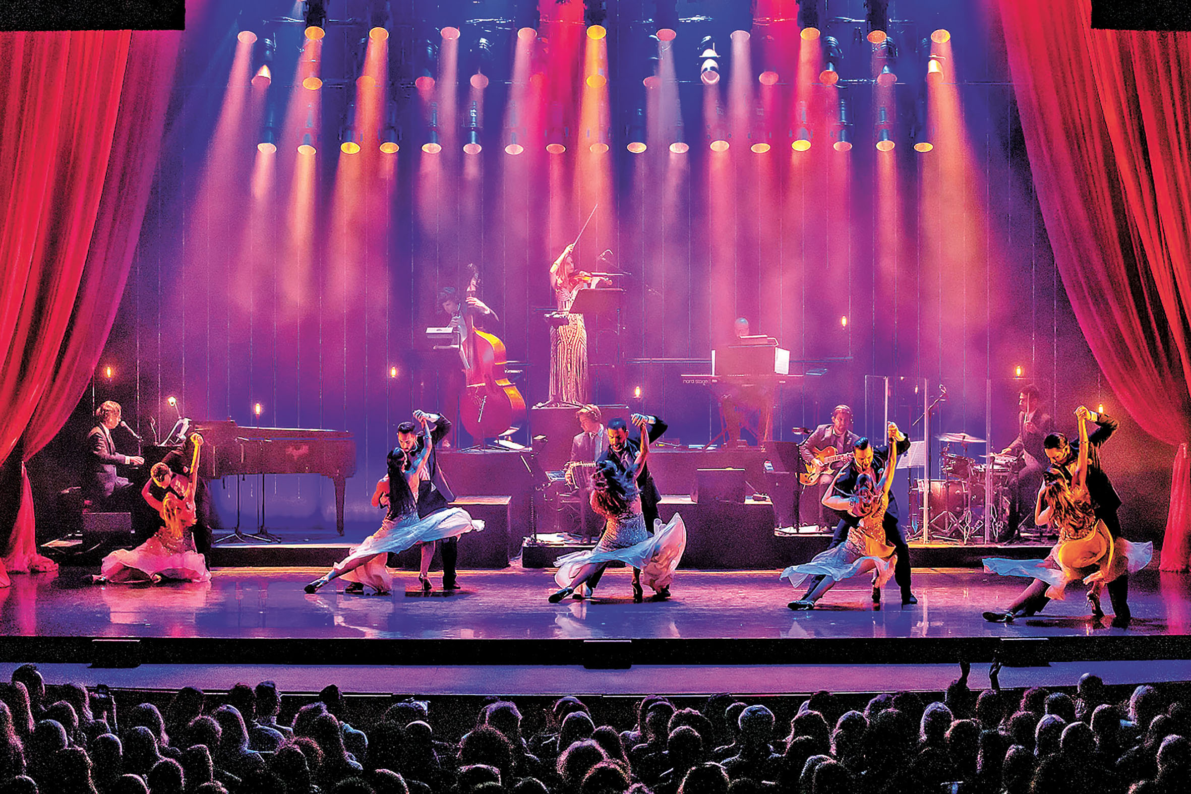 ■《夜色探戈》靈感源自皮亞梭拉的經典樂章。 政府新聞處供圖