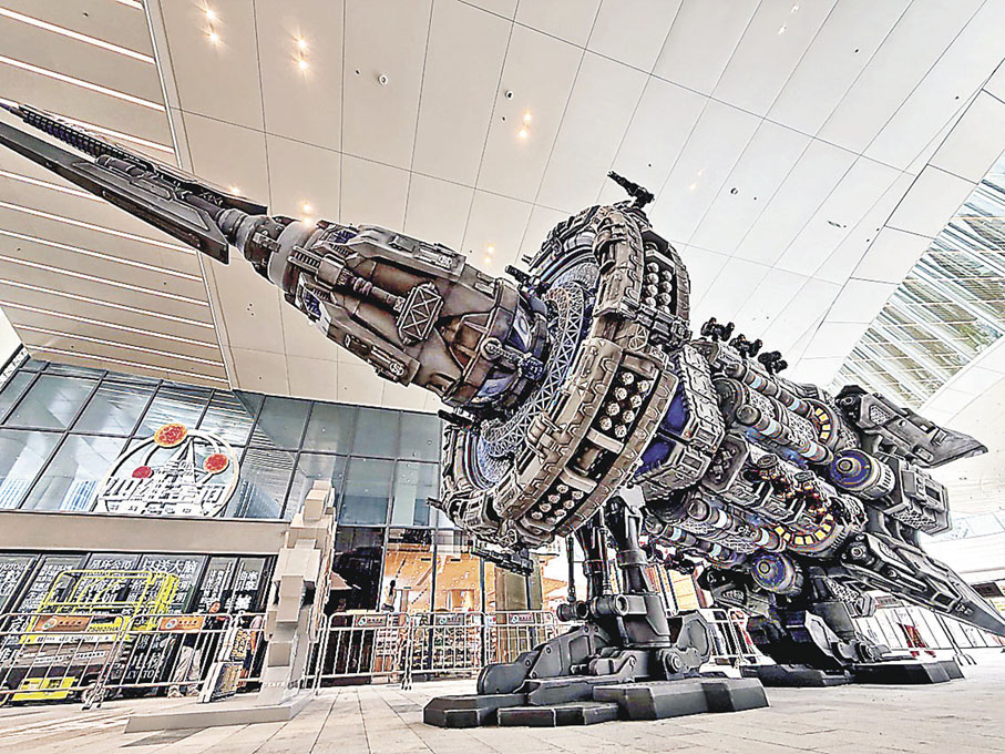 ■「自然選擇號」戰艦裝置。