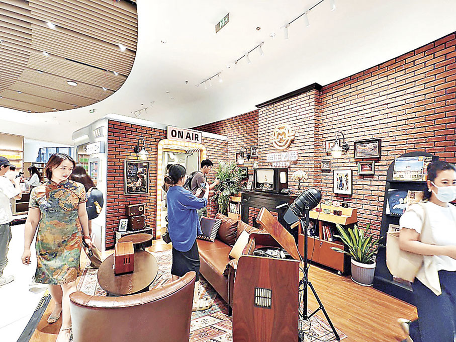 ■書城內的貓王聲音實驗室，可體驗AI配音。