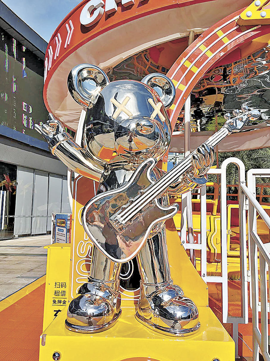 ■樂園內有不同打卡位給大小朋友釋放多巴胺。