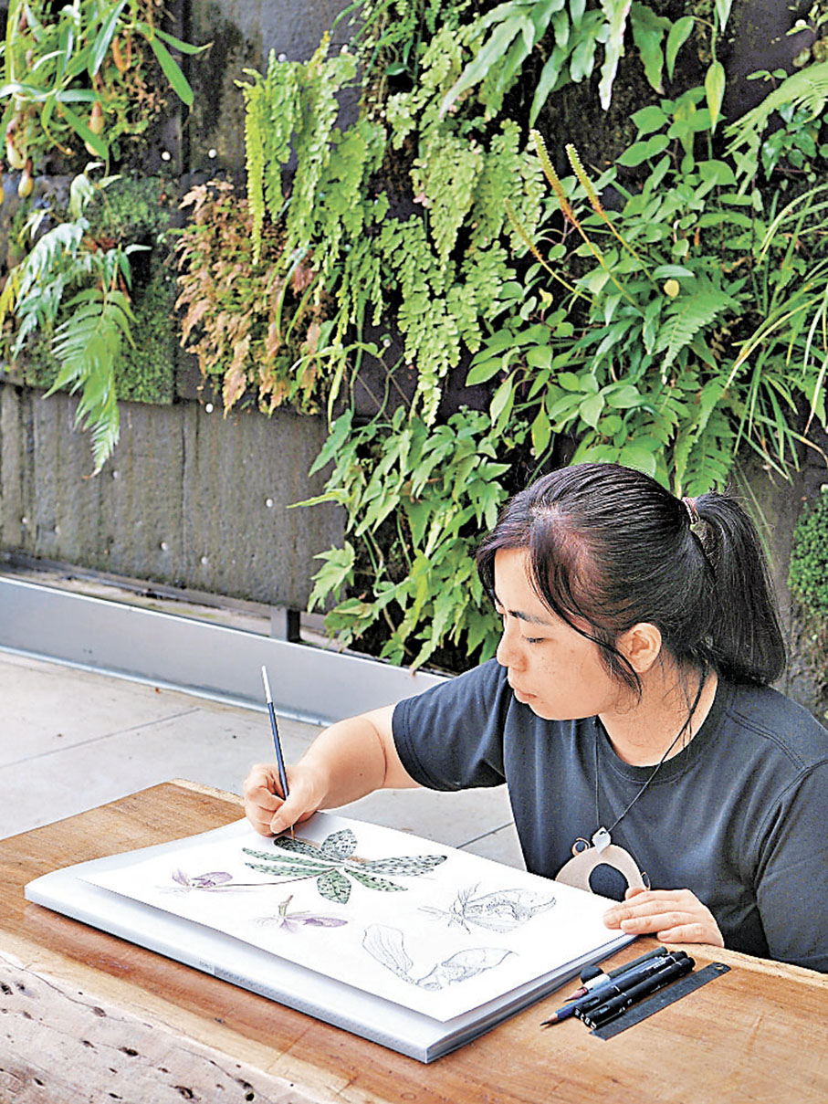 ■駐園藝術家親自教授工作坊。