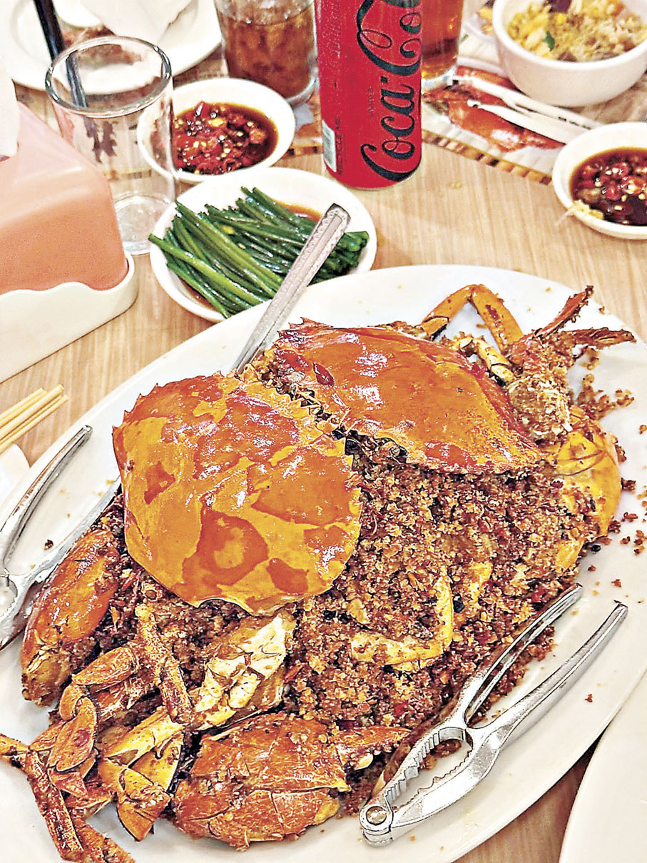 ■招牌港式避風塘炒蟹