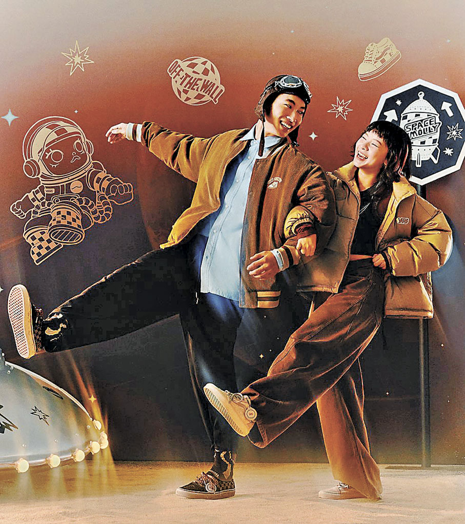 ■同步推出的聯名服飾系列。